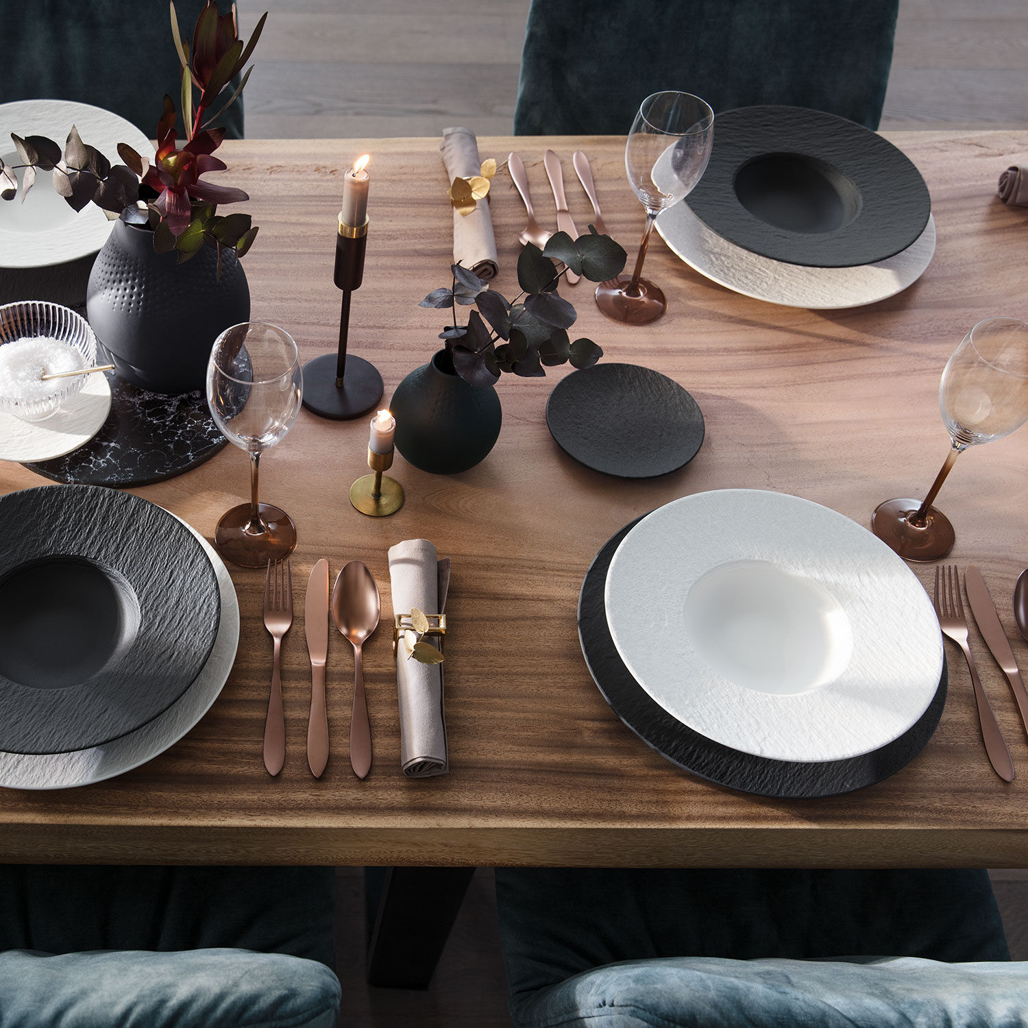 Manufacture Teller-Set