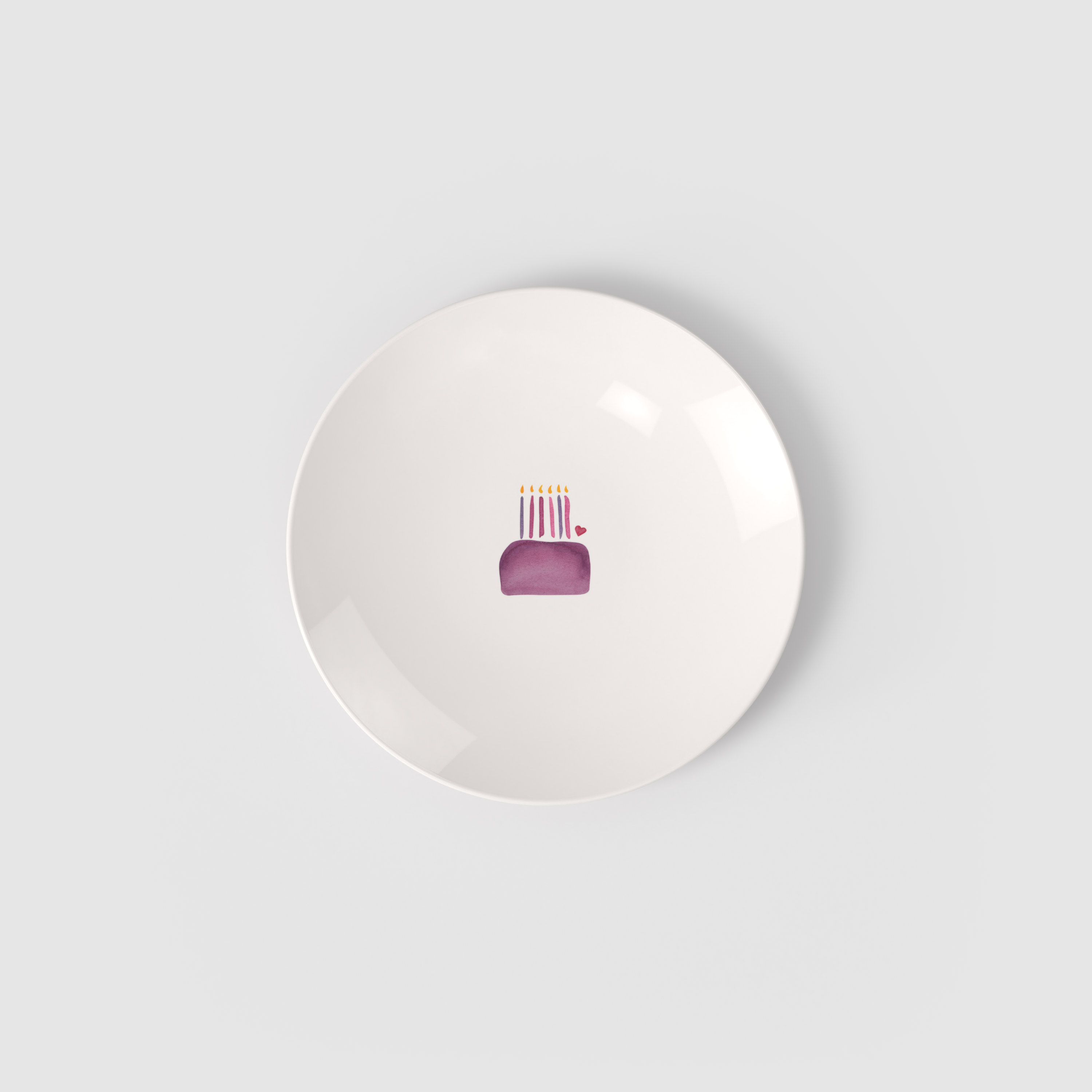 With Love Fr��hst��cks-/ Dessertteller