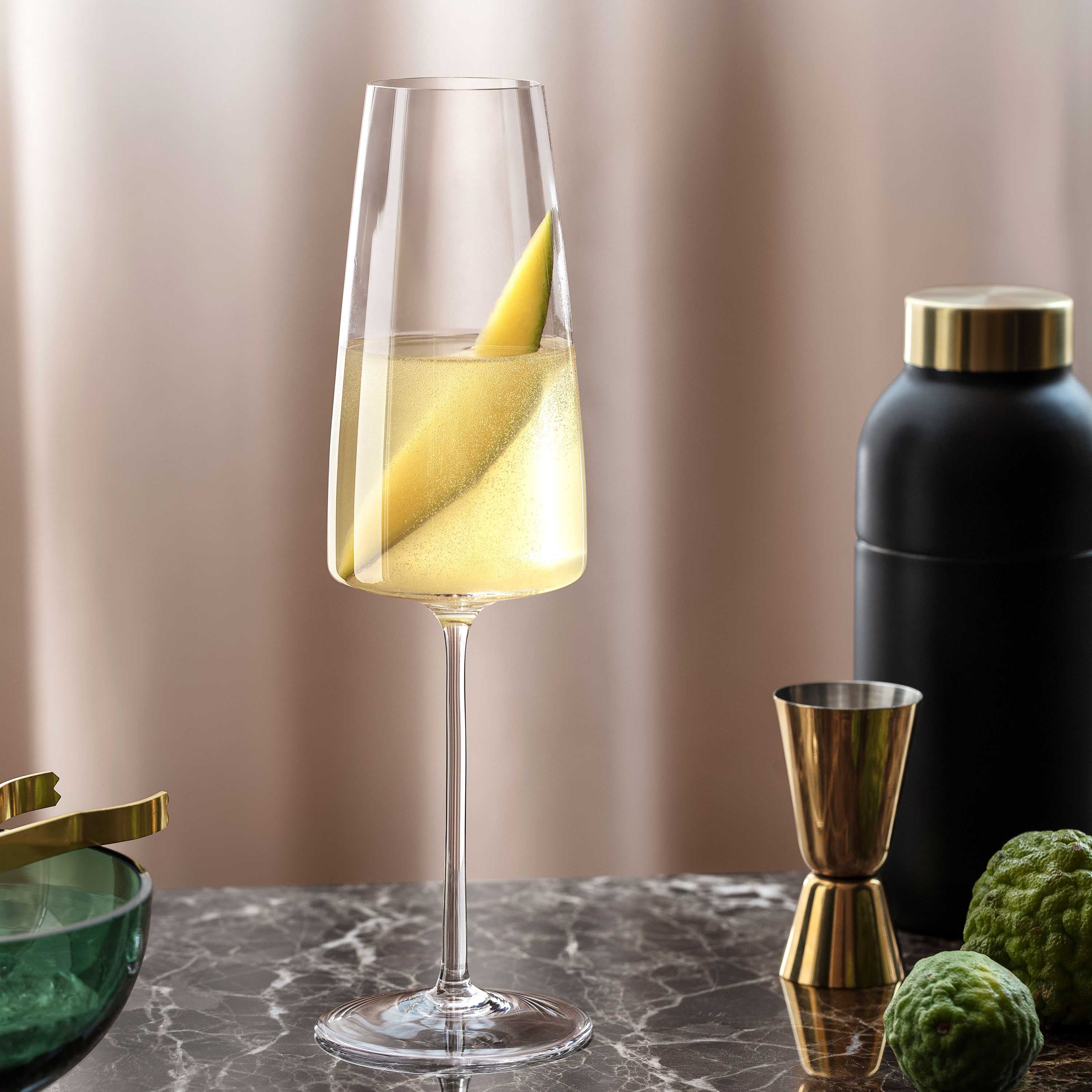 MetroChic Sekt-/ Champagnerglas