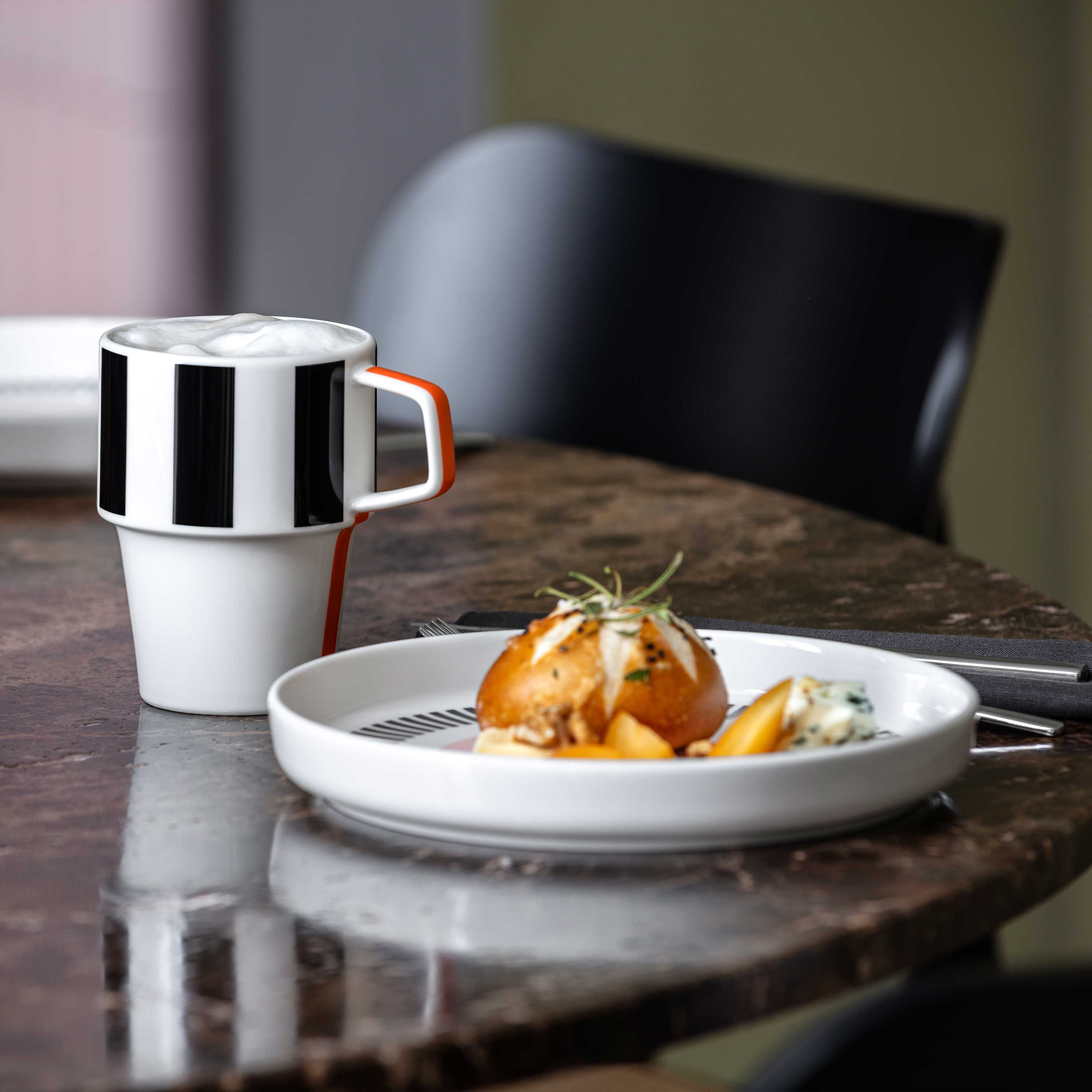 Memphis Fr��hst��cks-/ Dessertteller