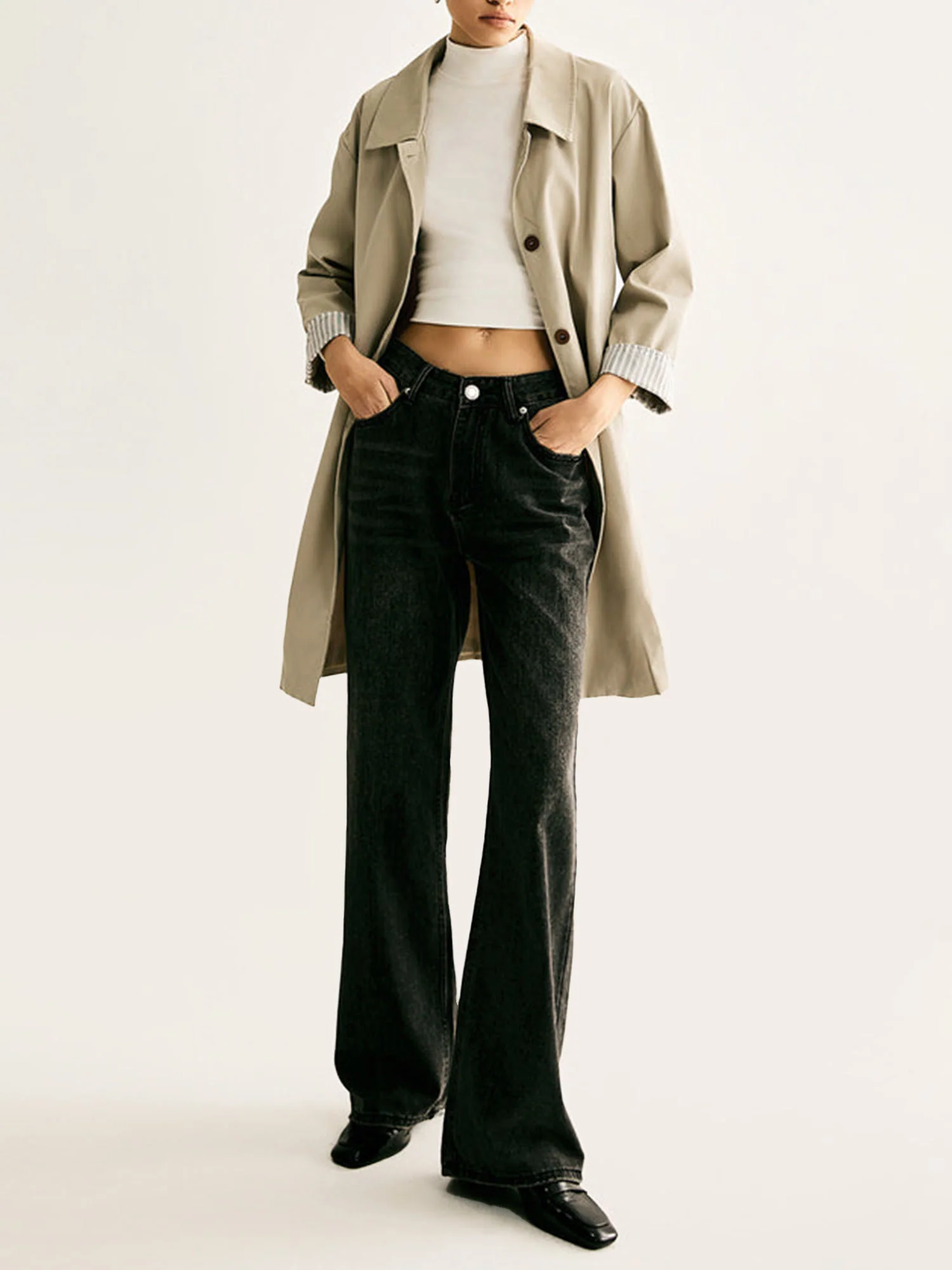 Beige Trench Coat - XPRESSC