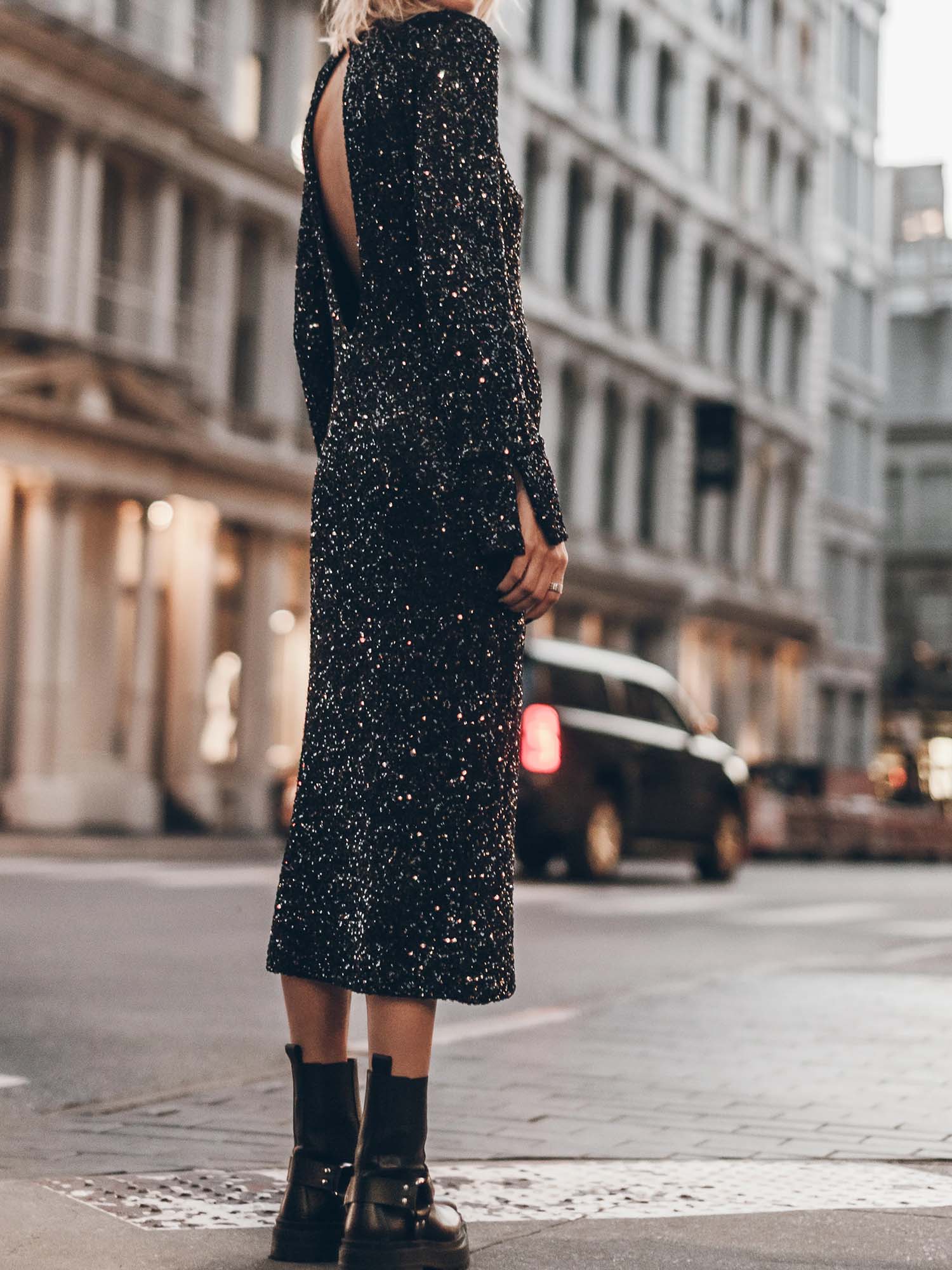 Glitter MiDi Dress - XPRESSC