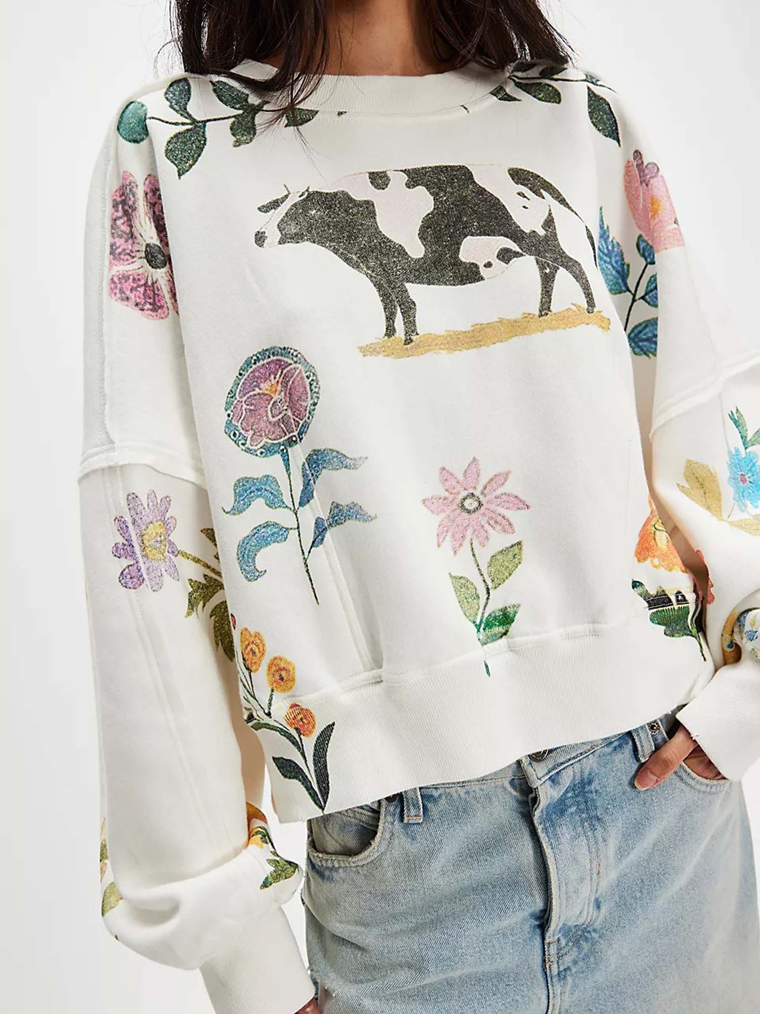 Bovine Silhouette Sweatshirt - XPRESSC