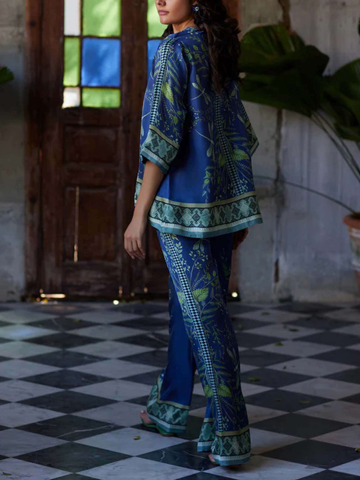 Indigo Dragonfly Camp Shirt - XPRESSC