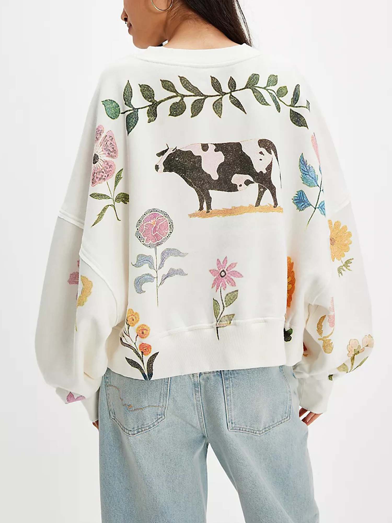 Bovine Silhouette Sweatshirt - XPRESSC