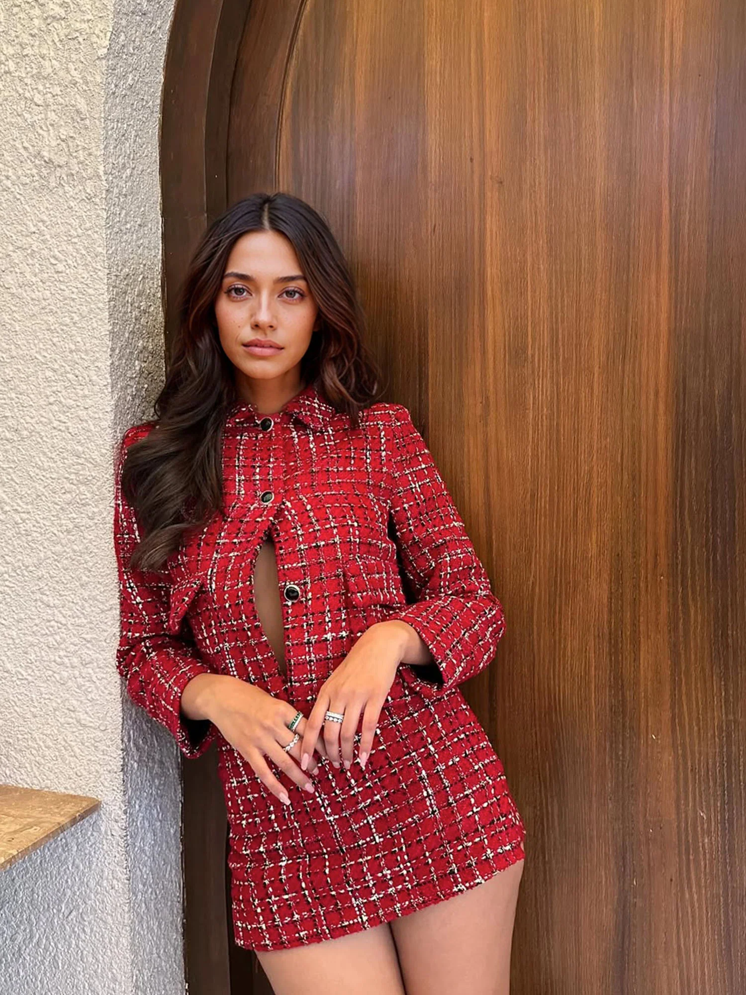 Classic Mini Tweed Skirt - XPRESSC