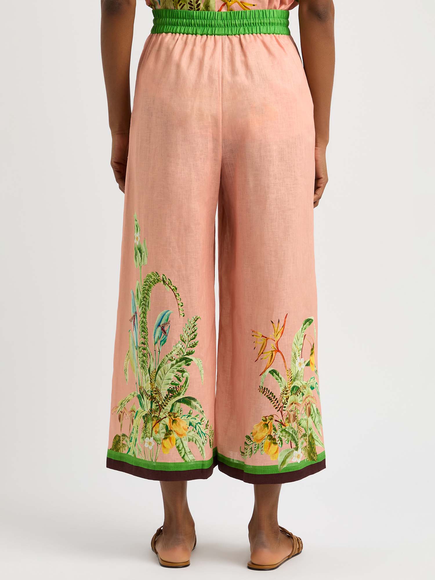 Papaya Paradise Wide-Leg Pants - XPRESSC