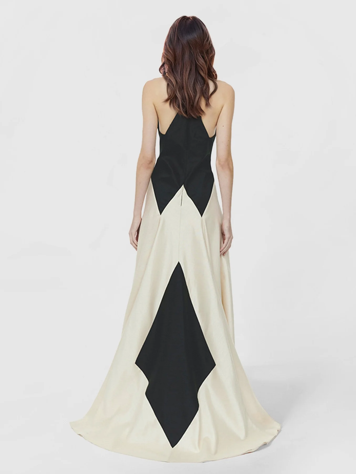 Floral Maxi Dress with Sweetheart Neckline - XPRESSC