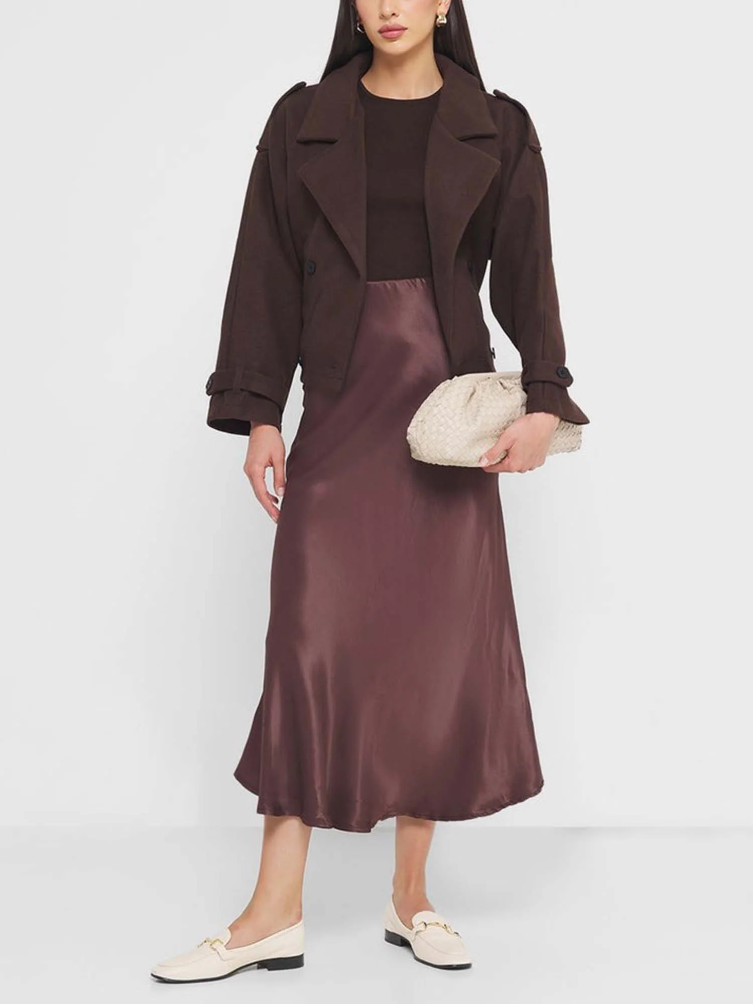 Double-Breasted Wool Coat - XPRESSC