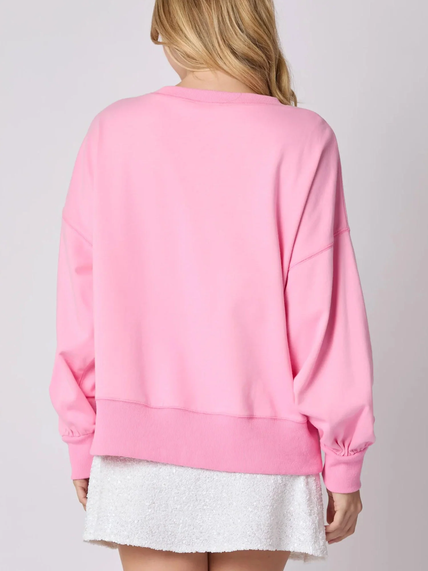 Pink Butterfly Reverie Sweatshirt - XPRESSC