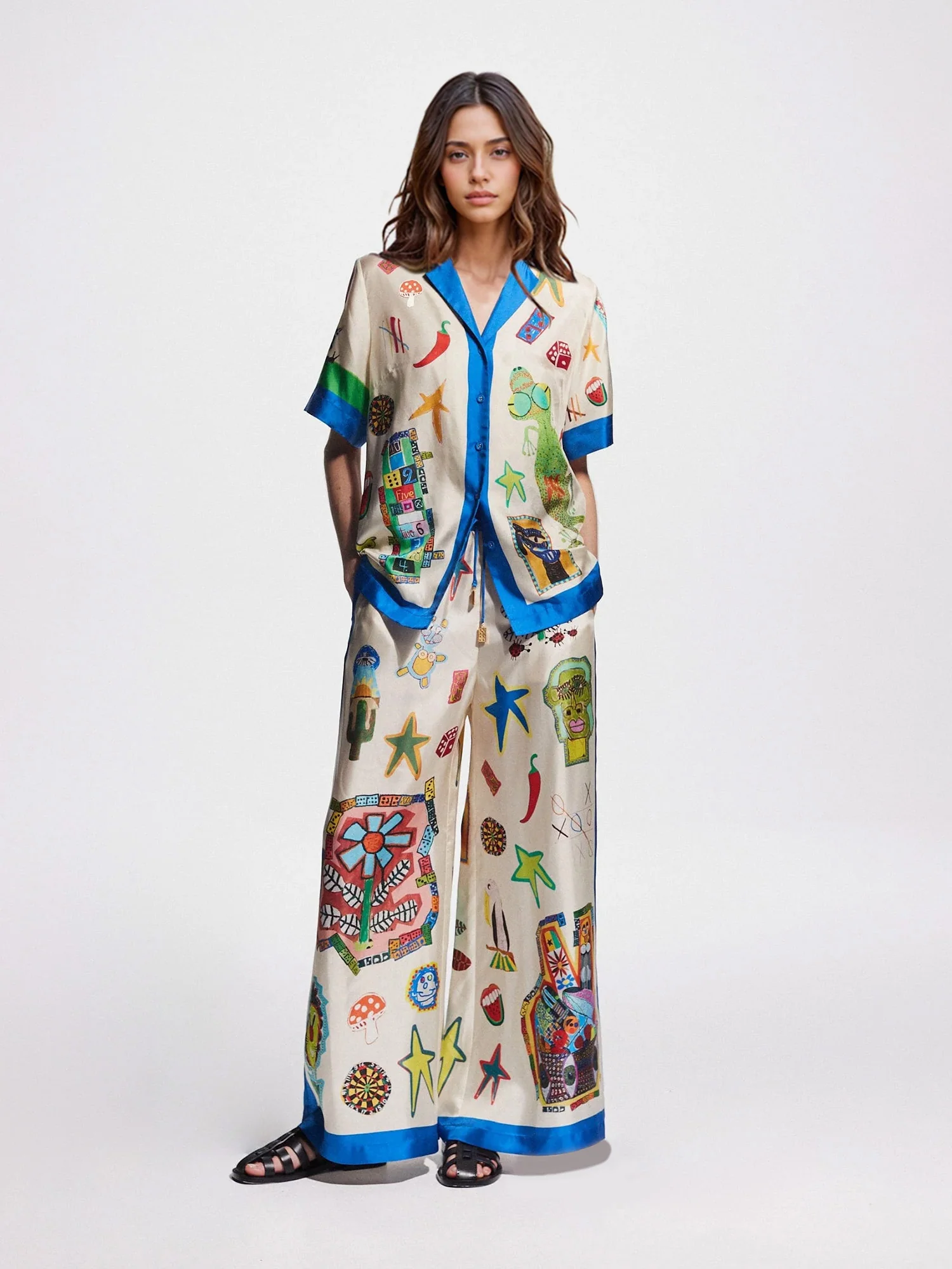 Custom Printed Color Block Shirt - XPRESSC