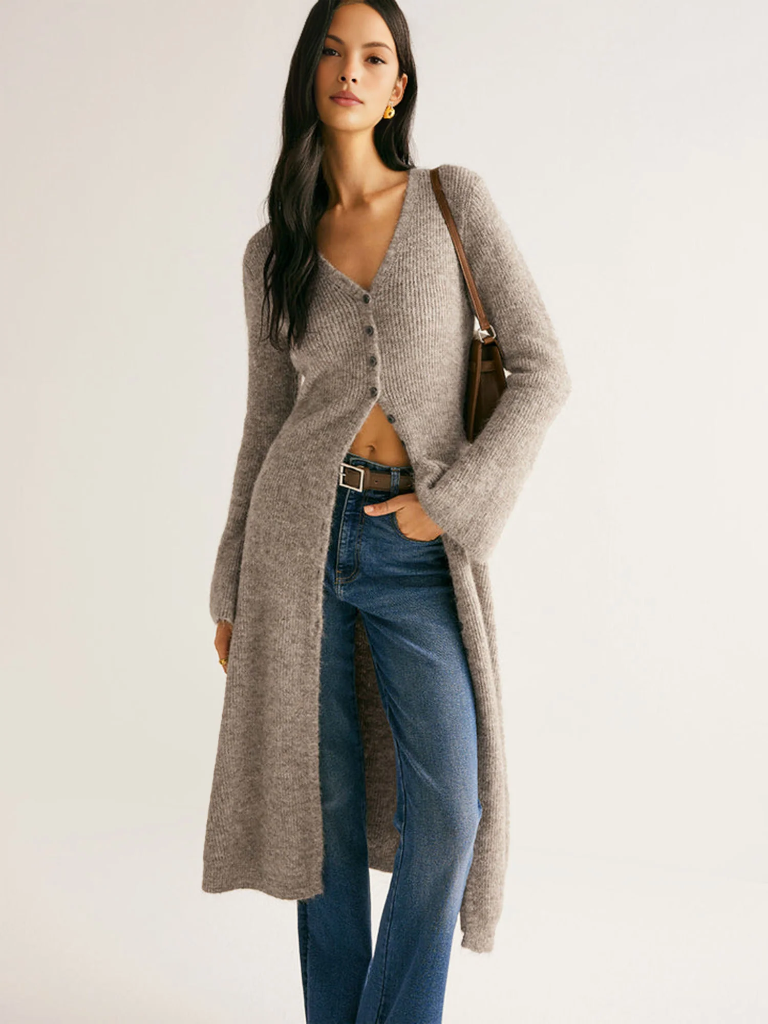 Long Wool Cardigan - XPRESSC