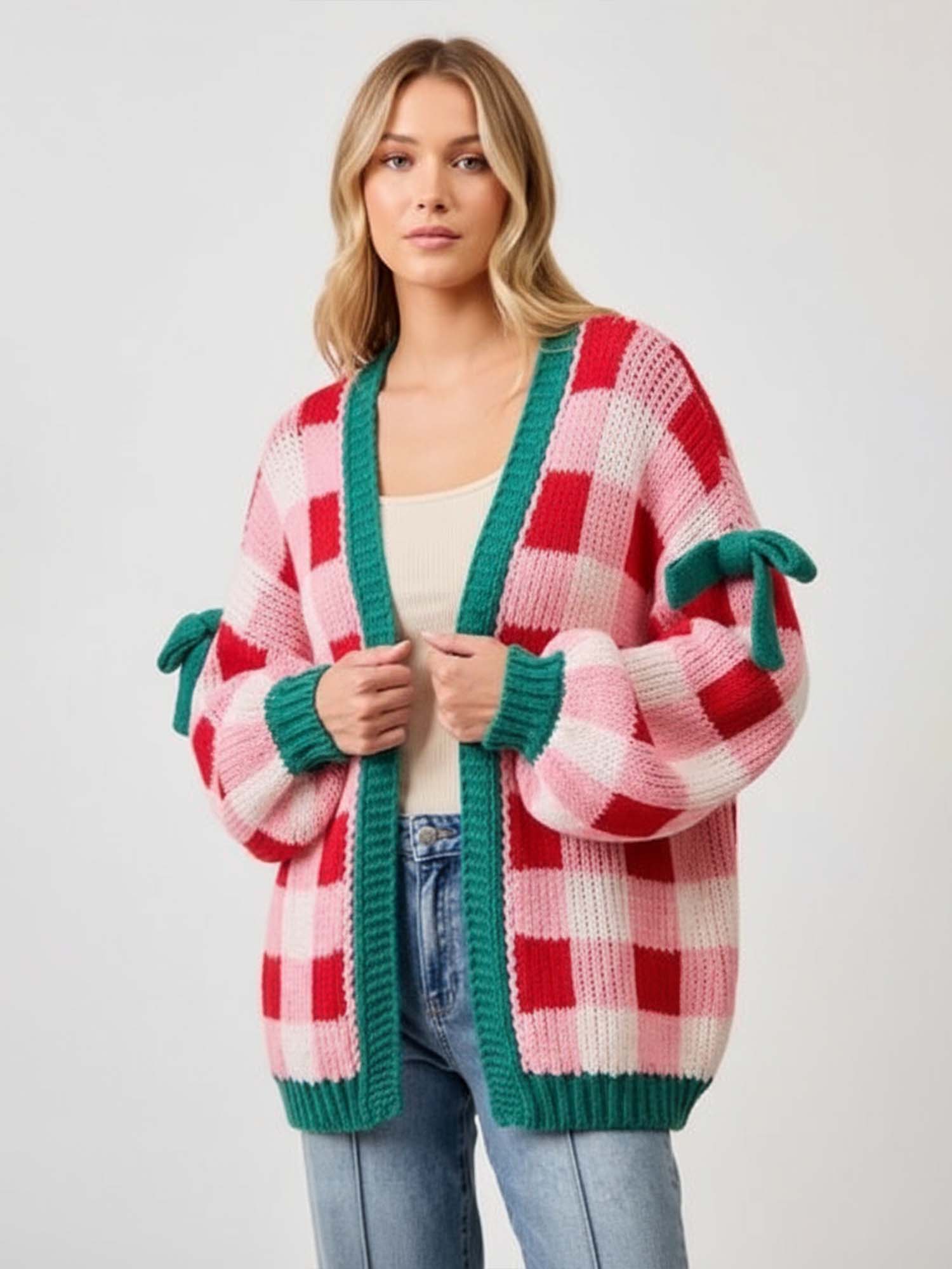 Checked Harmony Sweater - XPRESSC