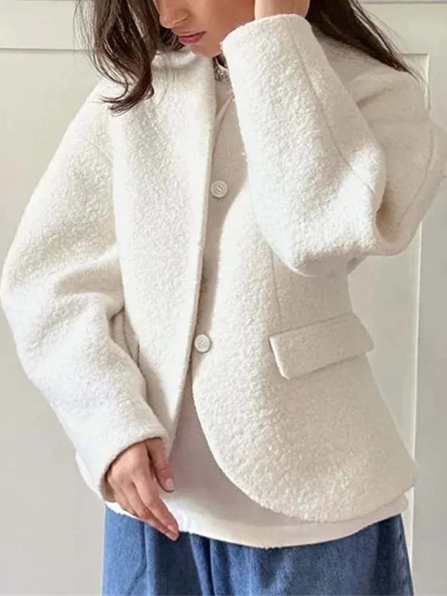 Textured Bouclé Jacket - XPRESSC