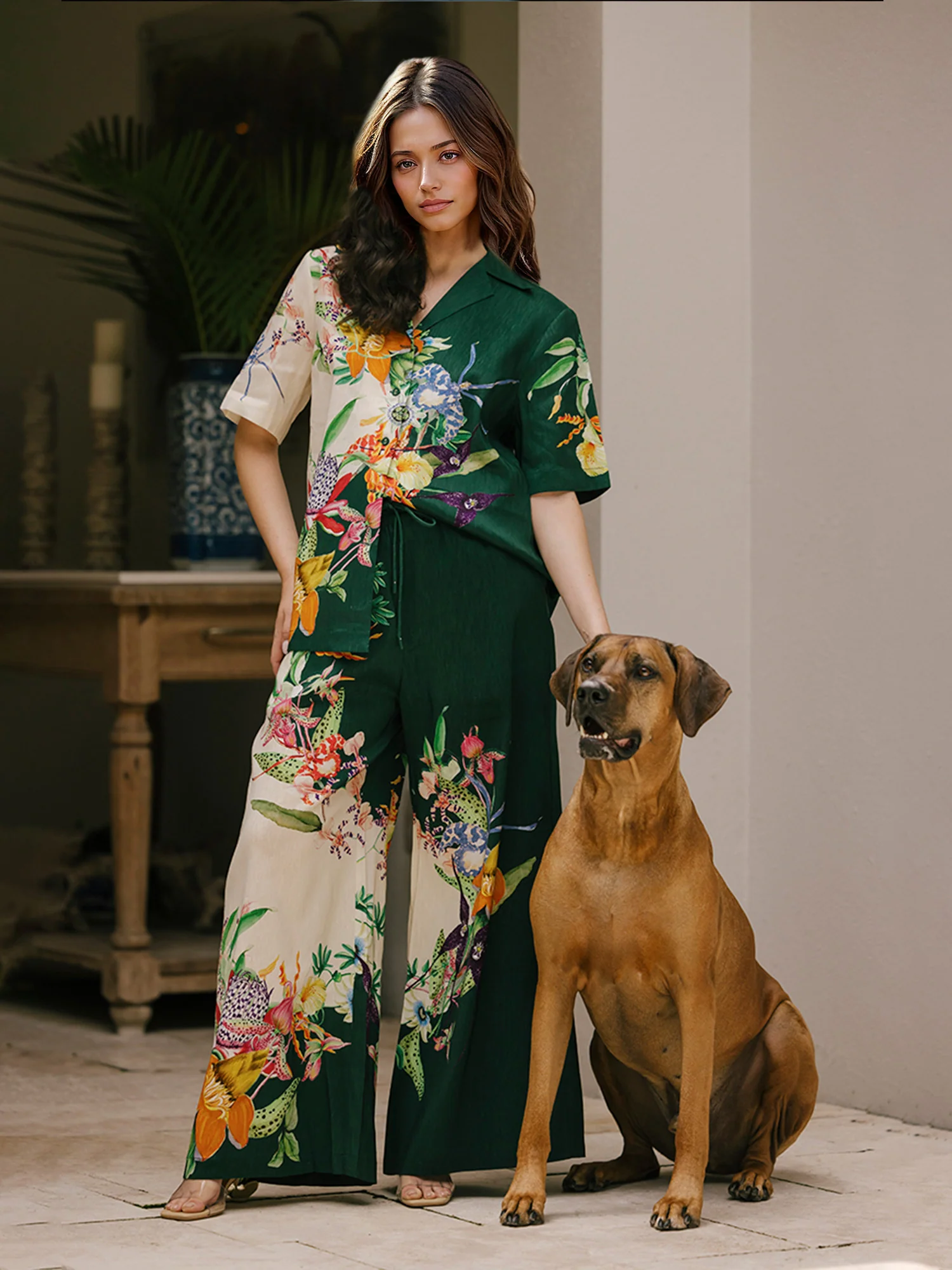 Floral Print Pants - XPRESSC