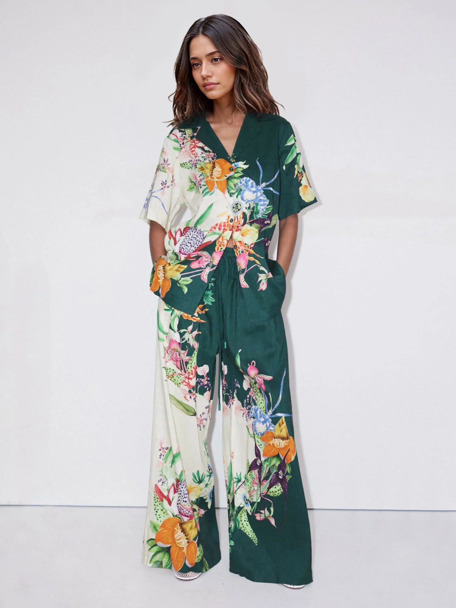 Floral Print Pants - XPRESSC