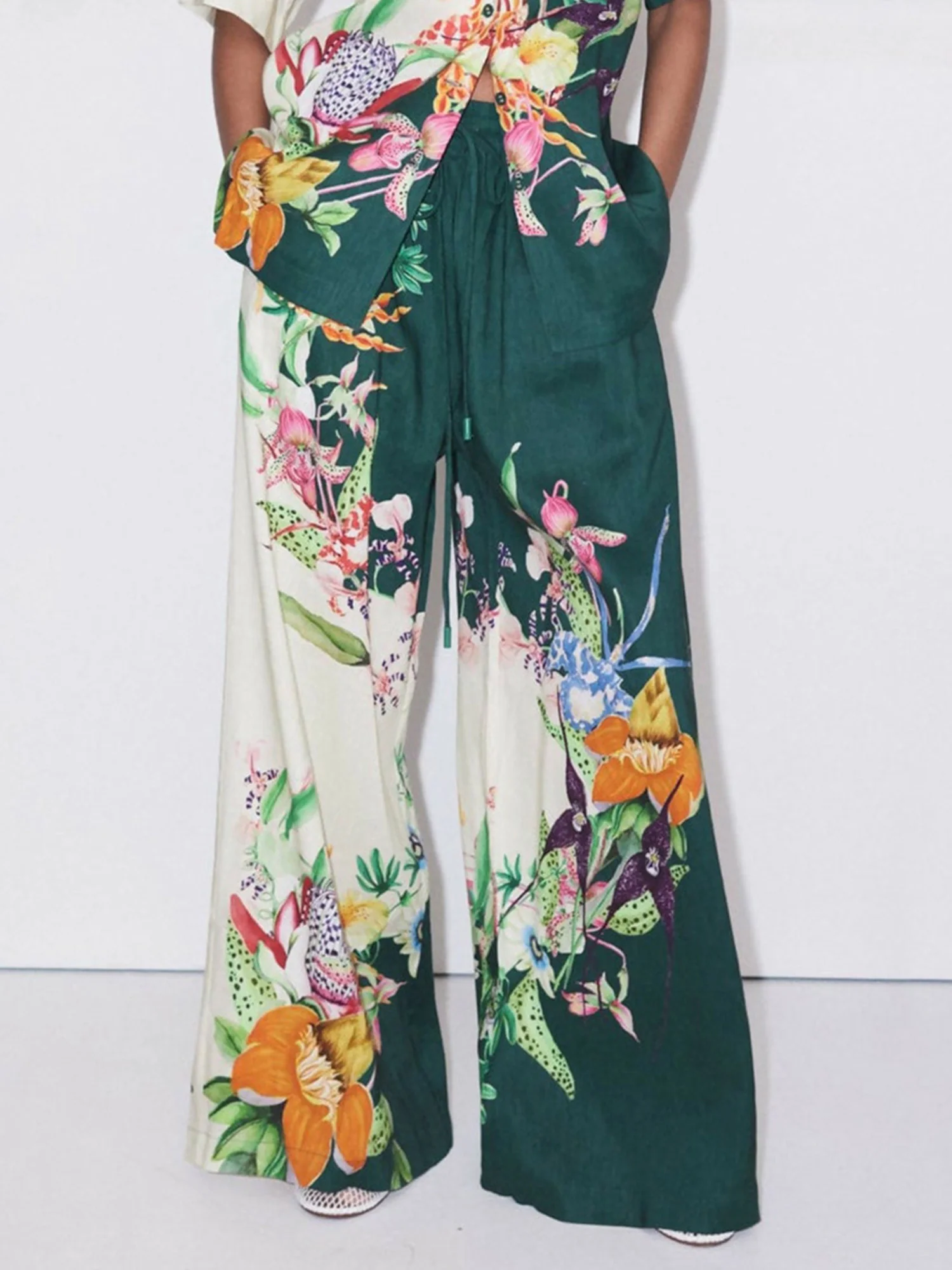 Floral Print Pants - XPRESSC