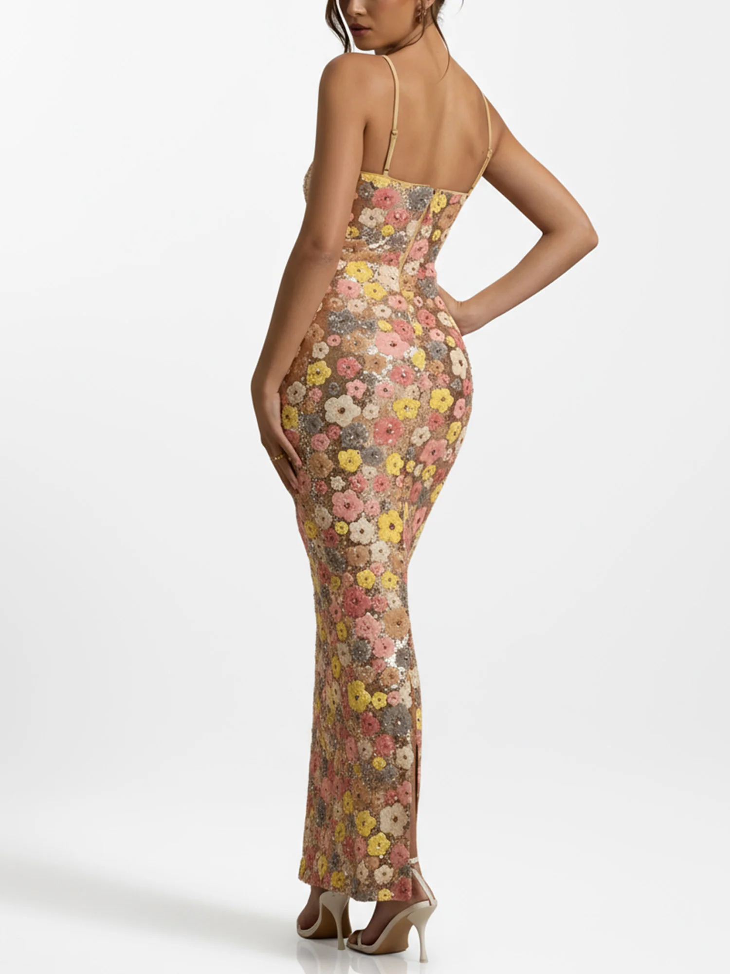 Elegant Maxi Dress Evening Glamour - XPRESSC