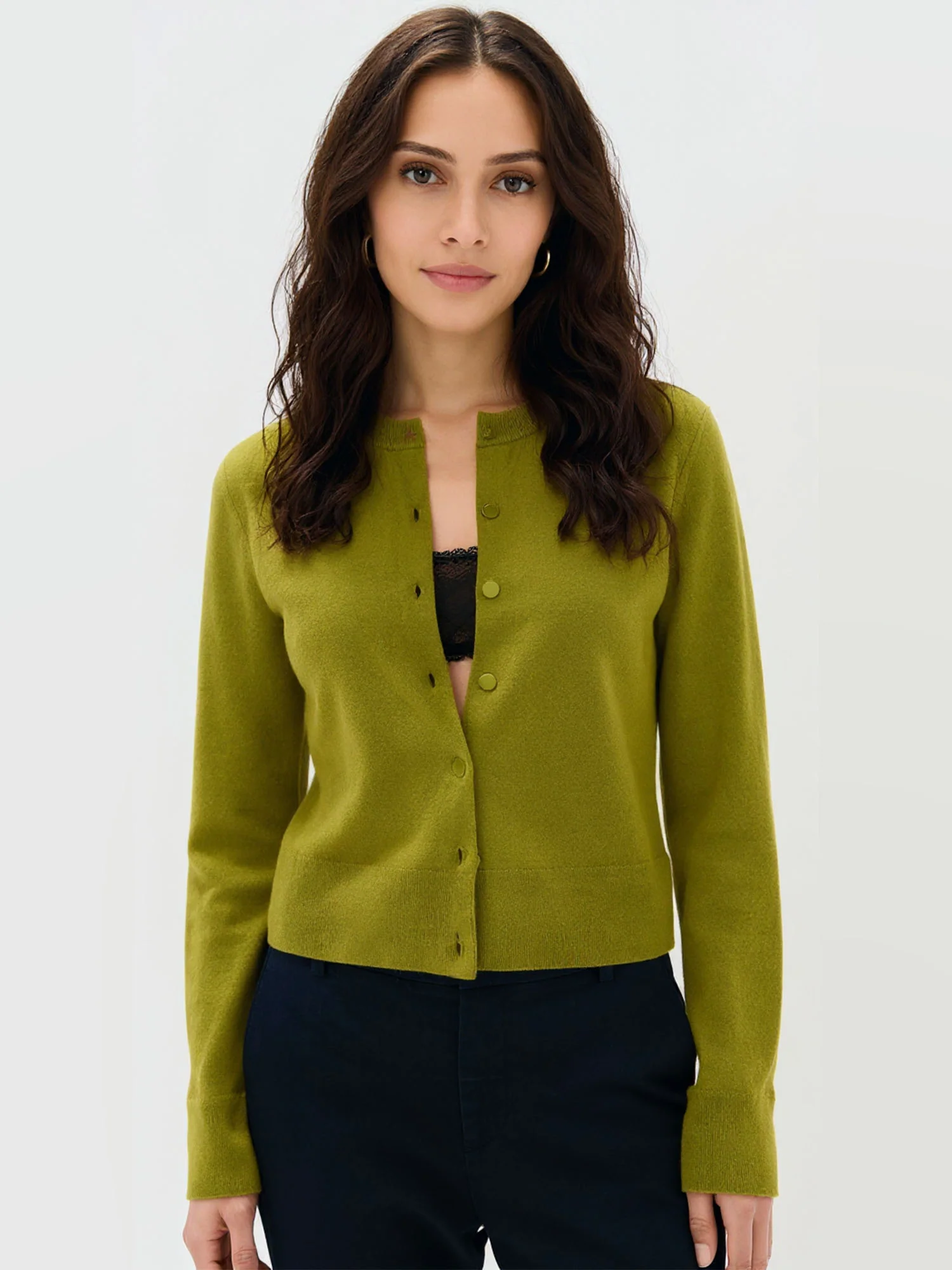 Knit Cardigan Sweater Set Cozy Layered Grace - XPRESSC