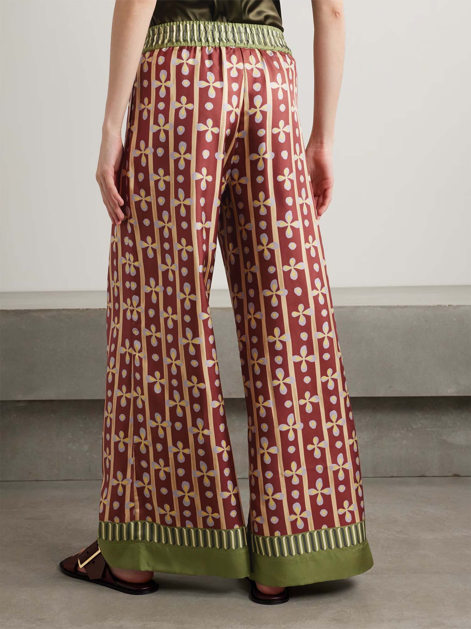 Bohemian Graphic Wide-Leg Pants - XPRESSC