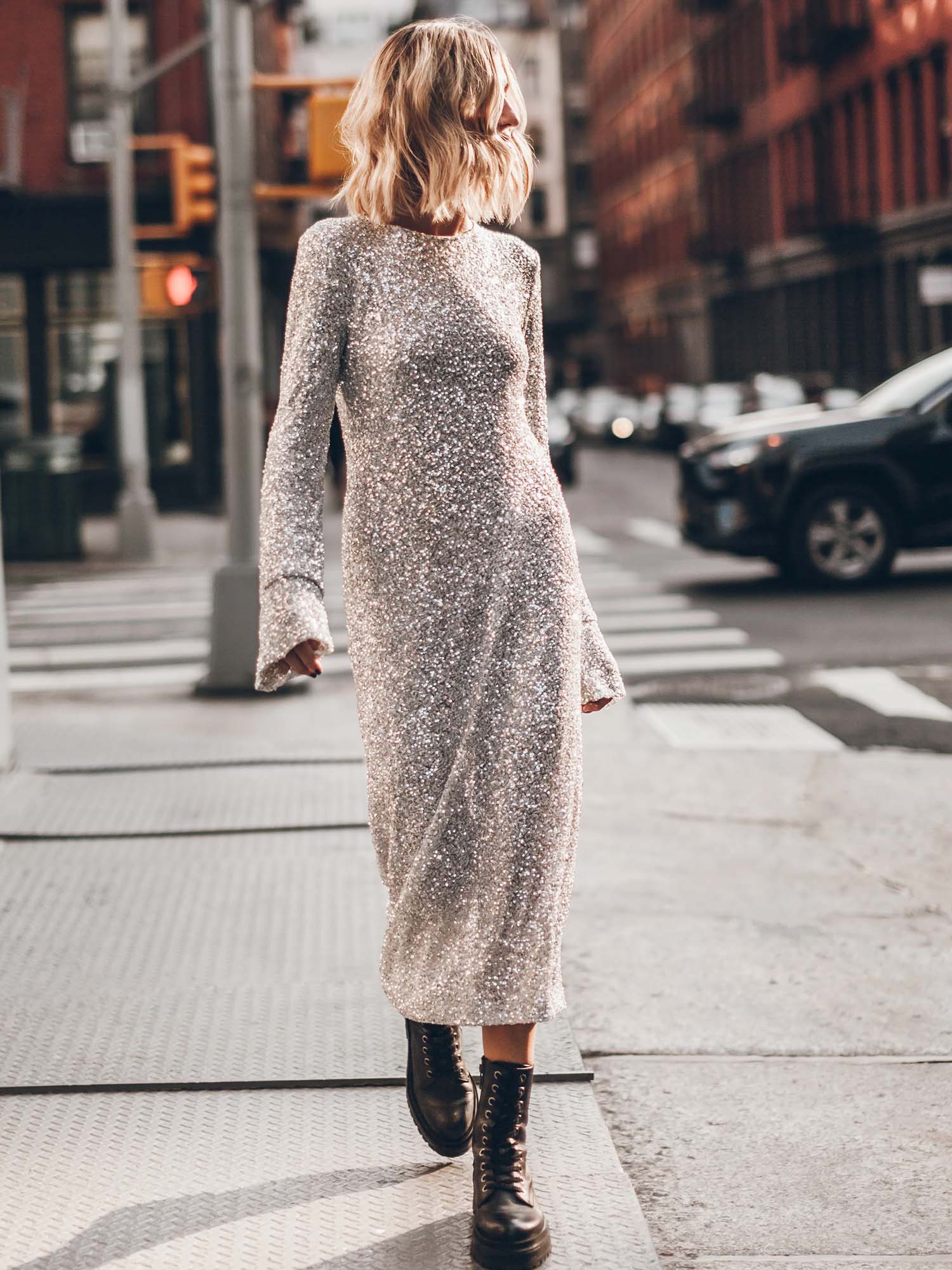 Glitter MiDi Dress - XPRESSC