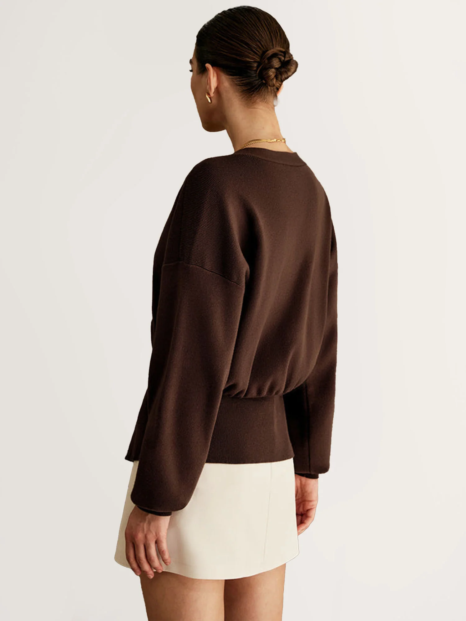 Wrap Front Knitted Cardigan - XPRESSC