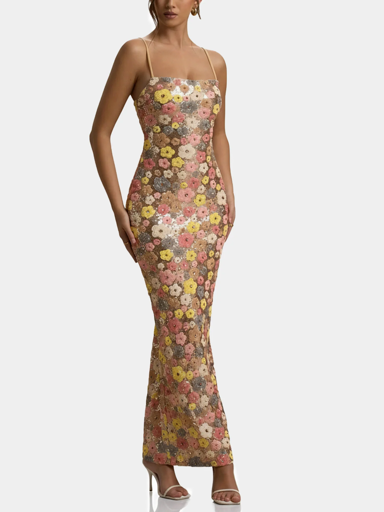 Elegant Maxi Dress Evening Glamour - XPRESSC