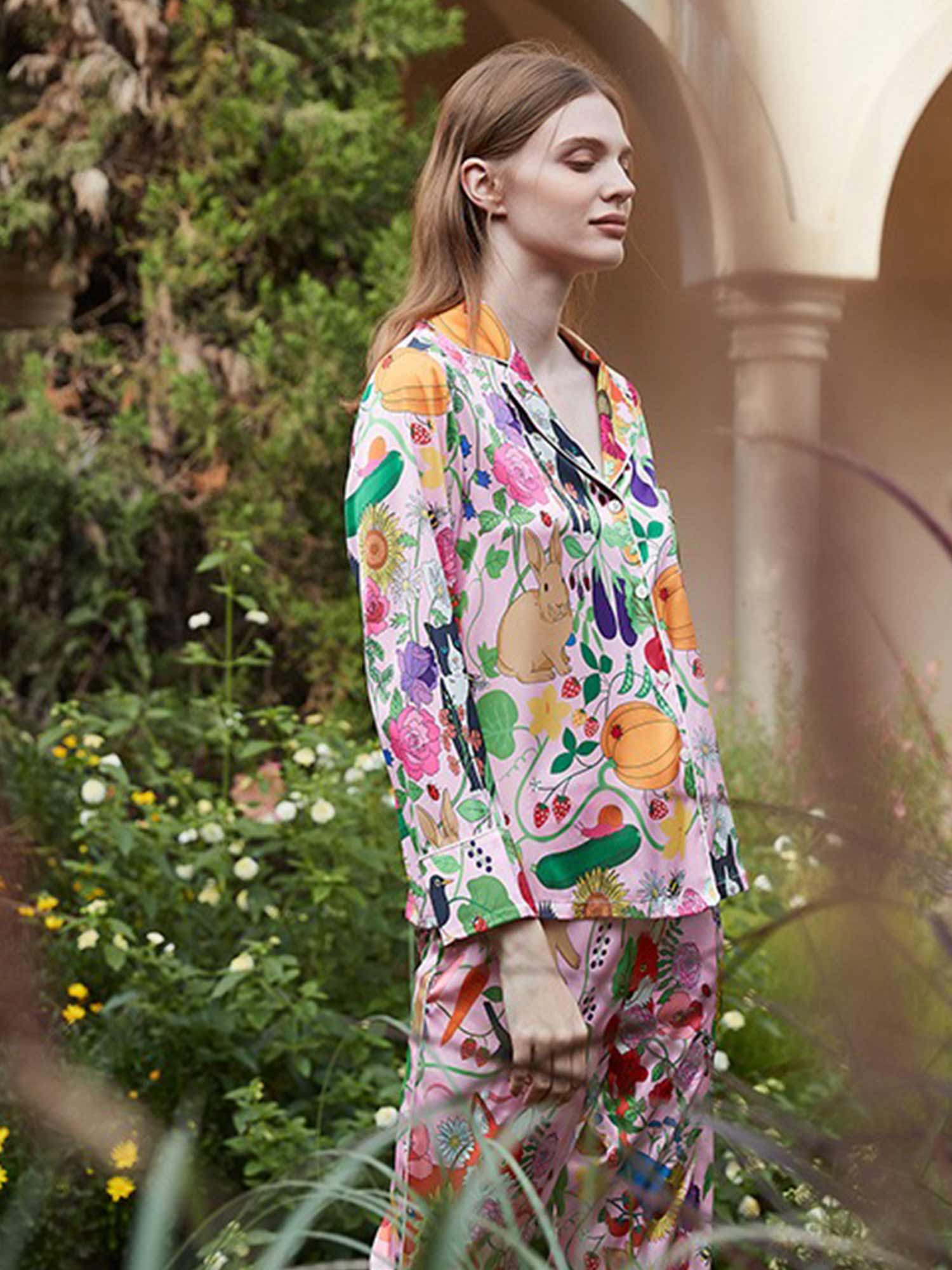 Pumpkin Garden Pajama Set - XPRESSC