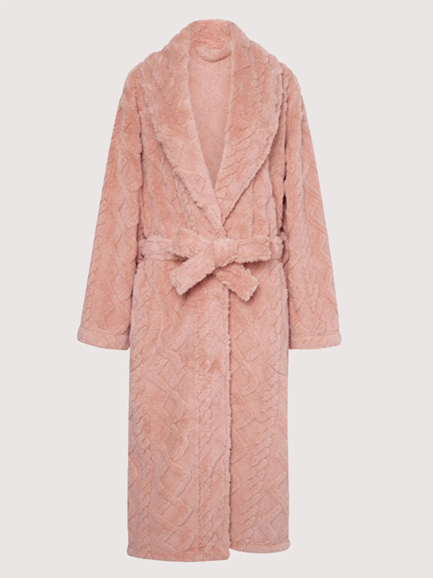 Cozy Coral Fleece Robe - XPRESSC