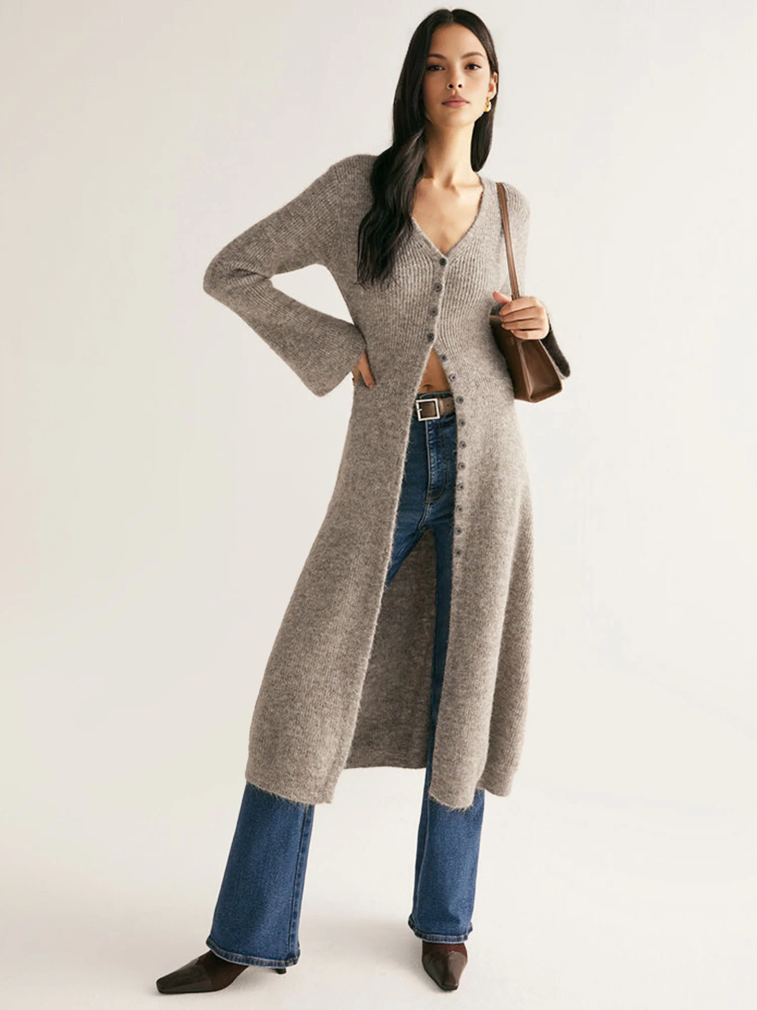 Long Wool Cardigan - XPRESSC