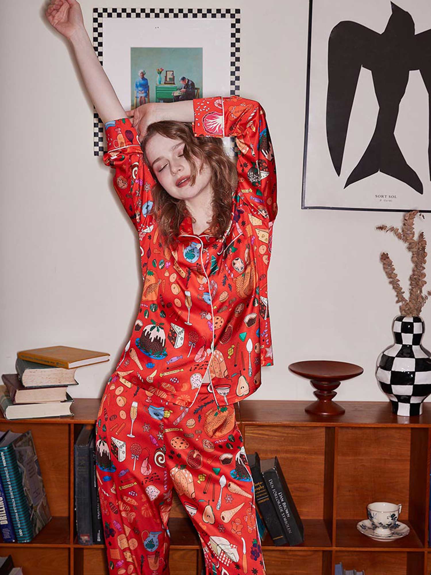 Dessert Print Pajama Set - XPRESSC