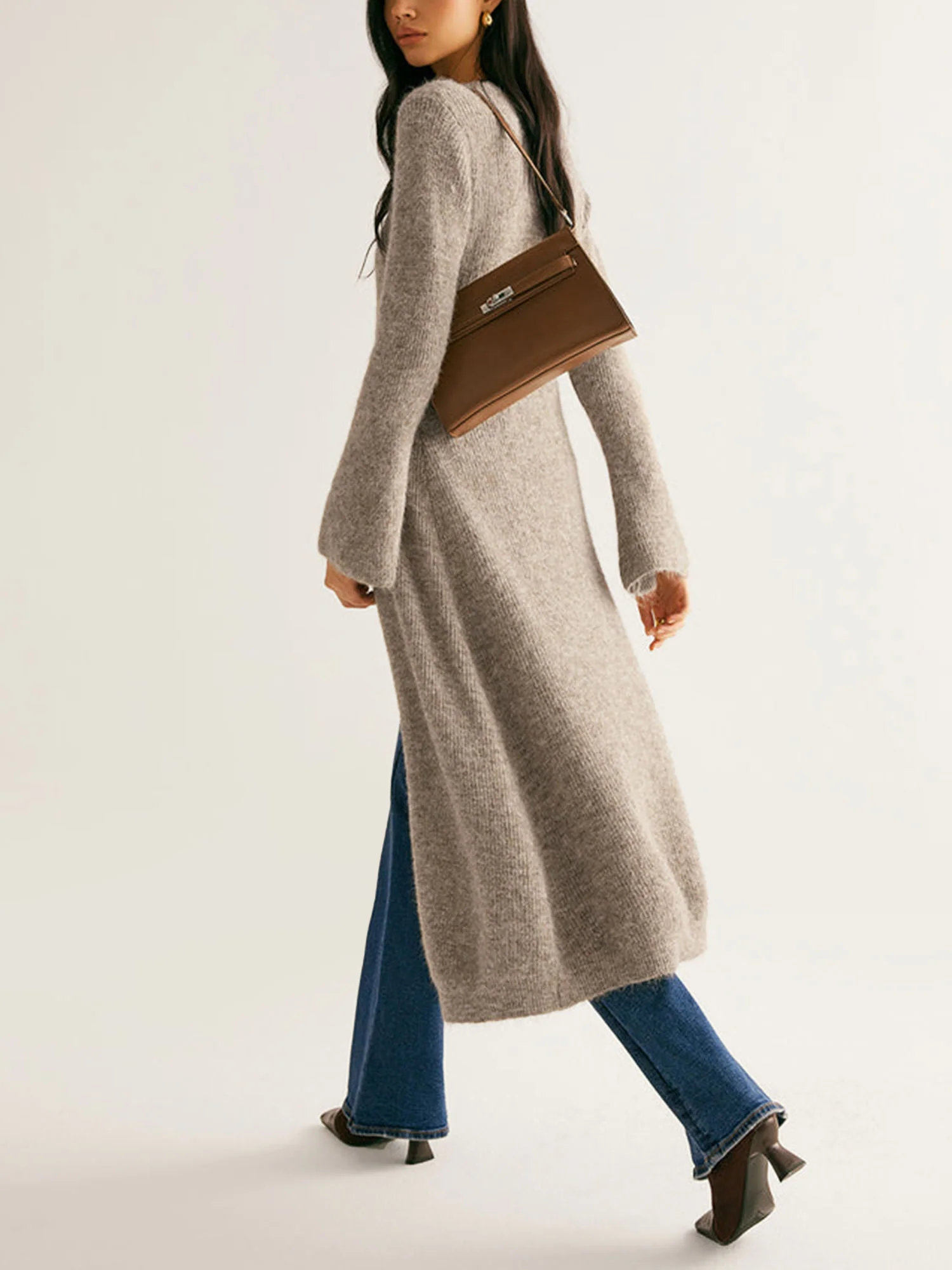 Long Wool Cardigan - XPRESSC