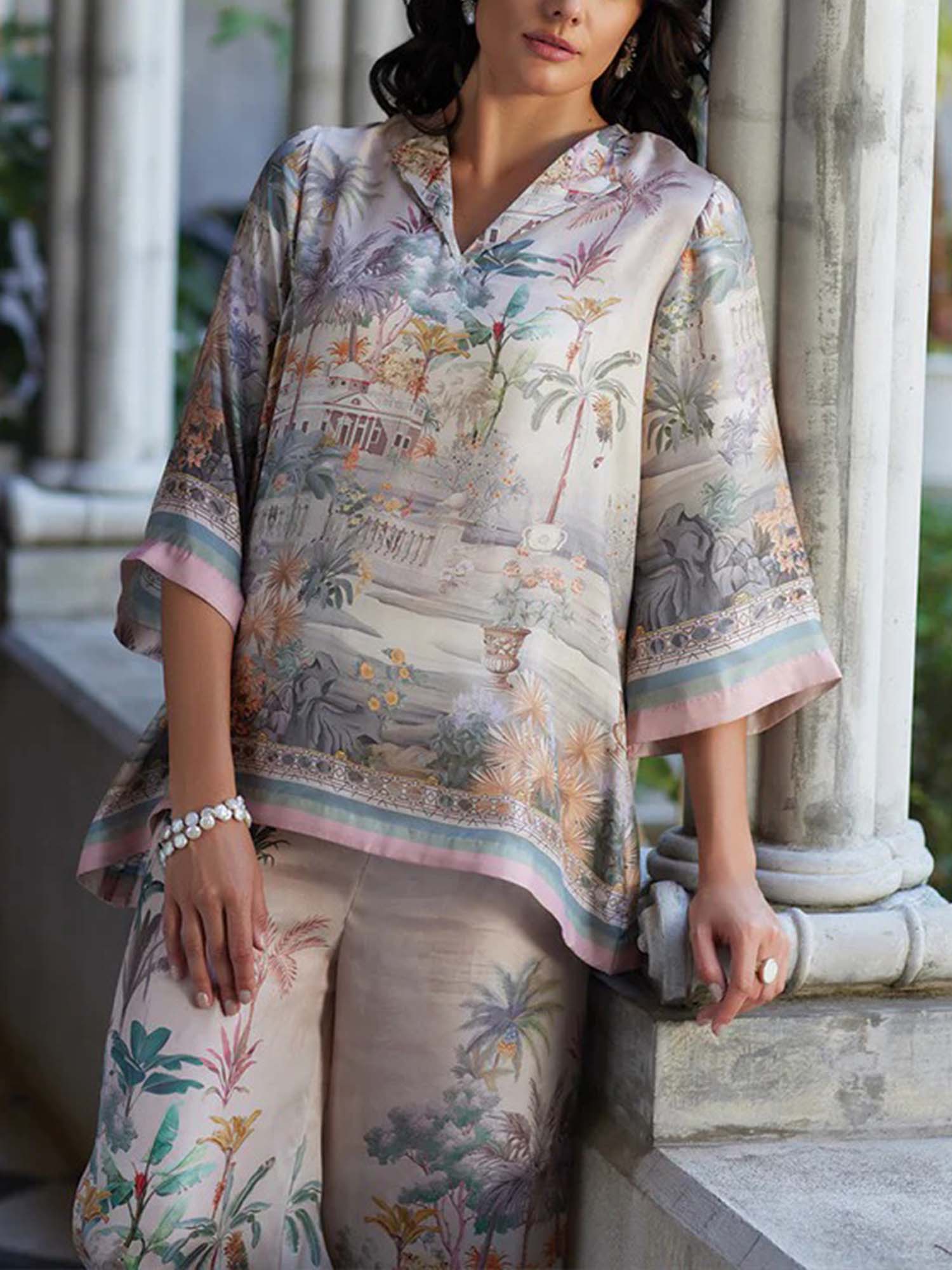 Pastel Oasis Camp Shirt - XPRESSC