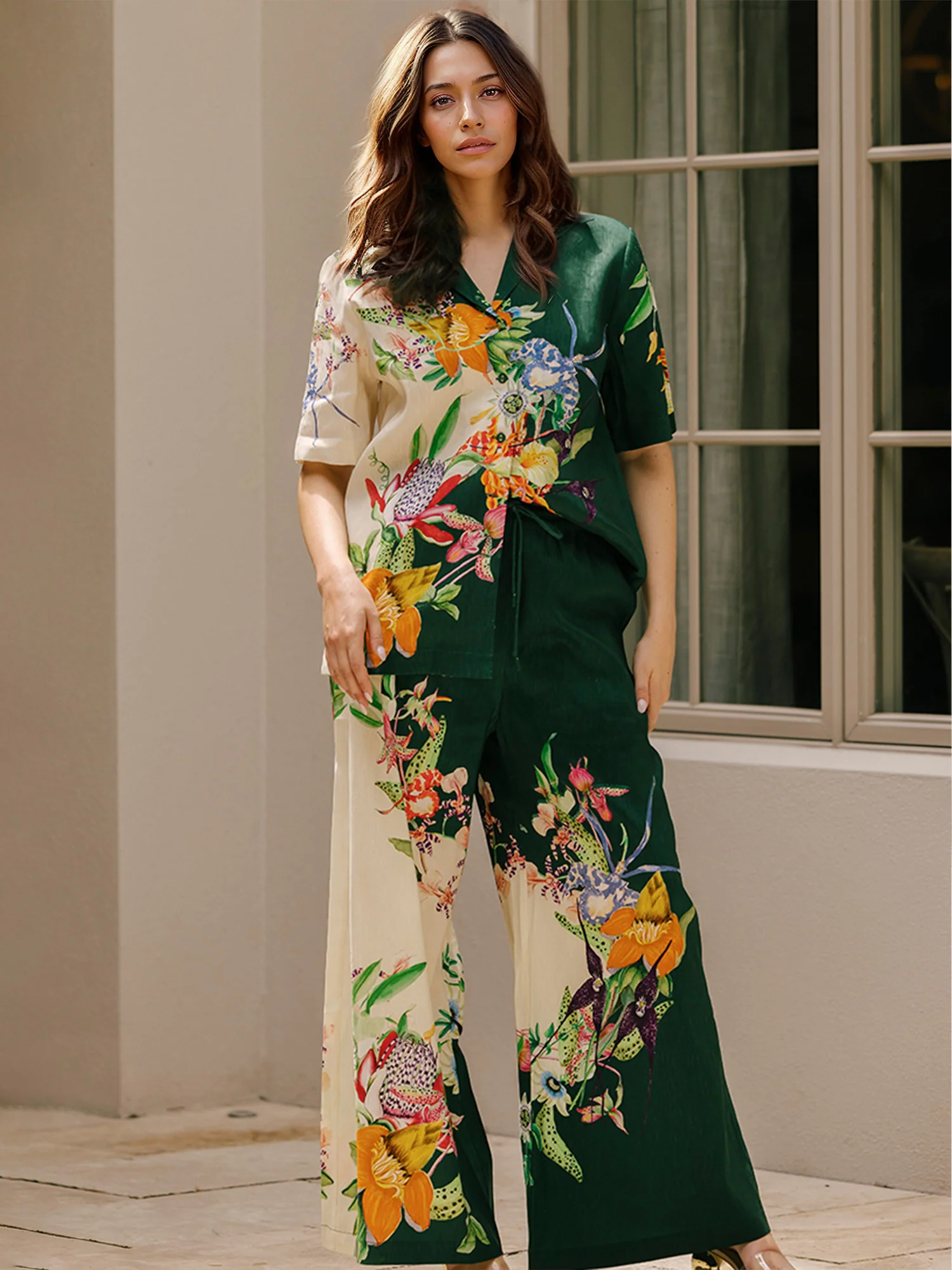 Floral Print Pants - XPRESSC