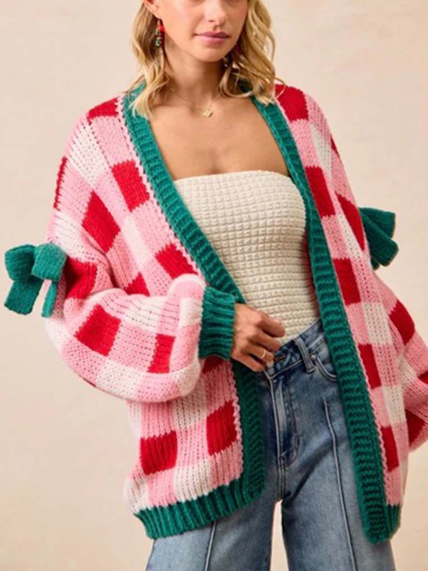 Checked Harmony Sweater - XPRESSC