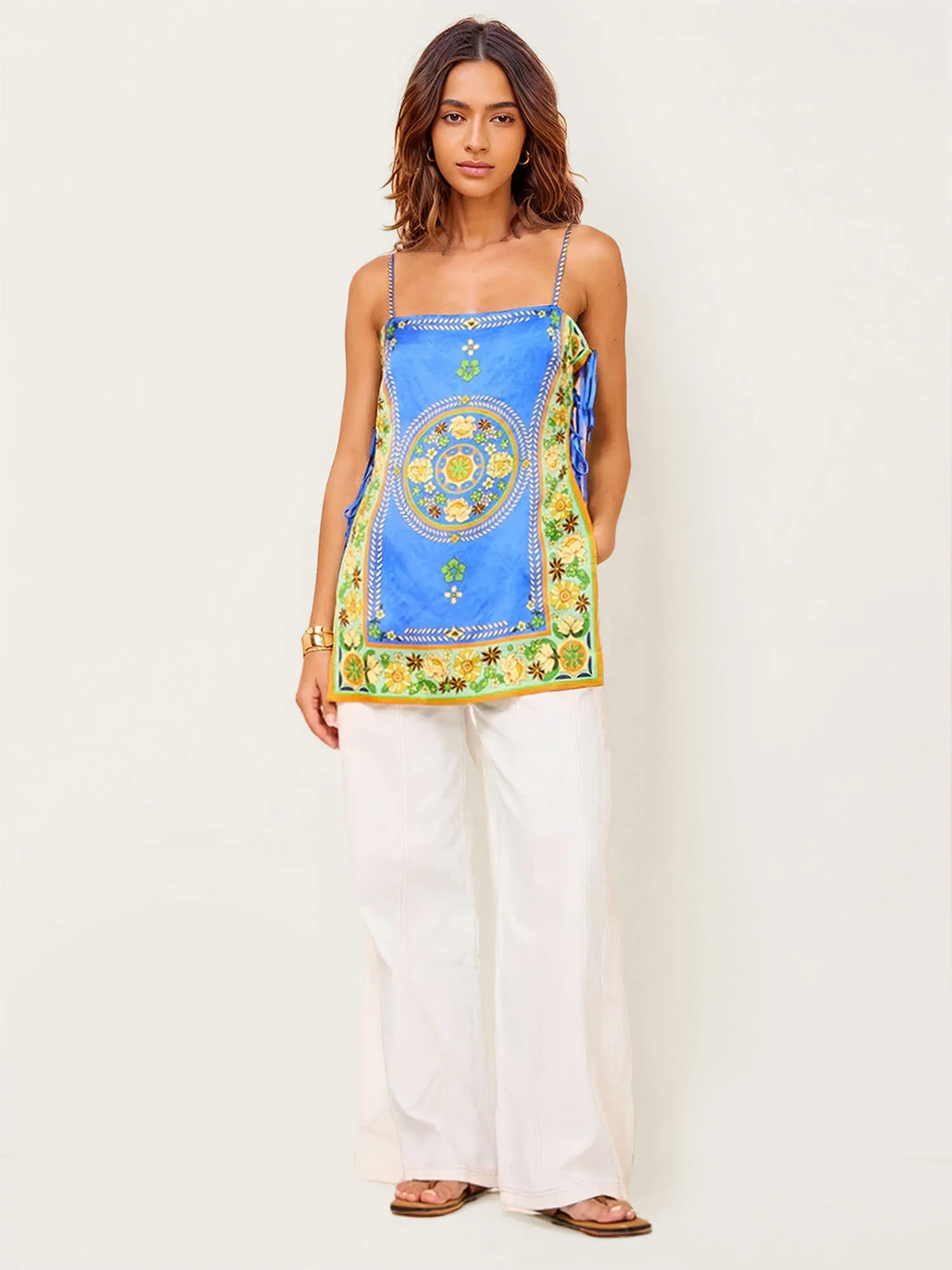 Tropical Graphic Print Top - XPRESSC