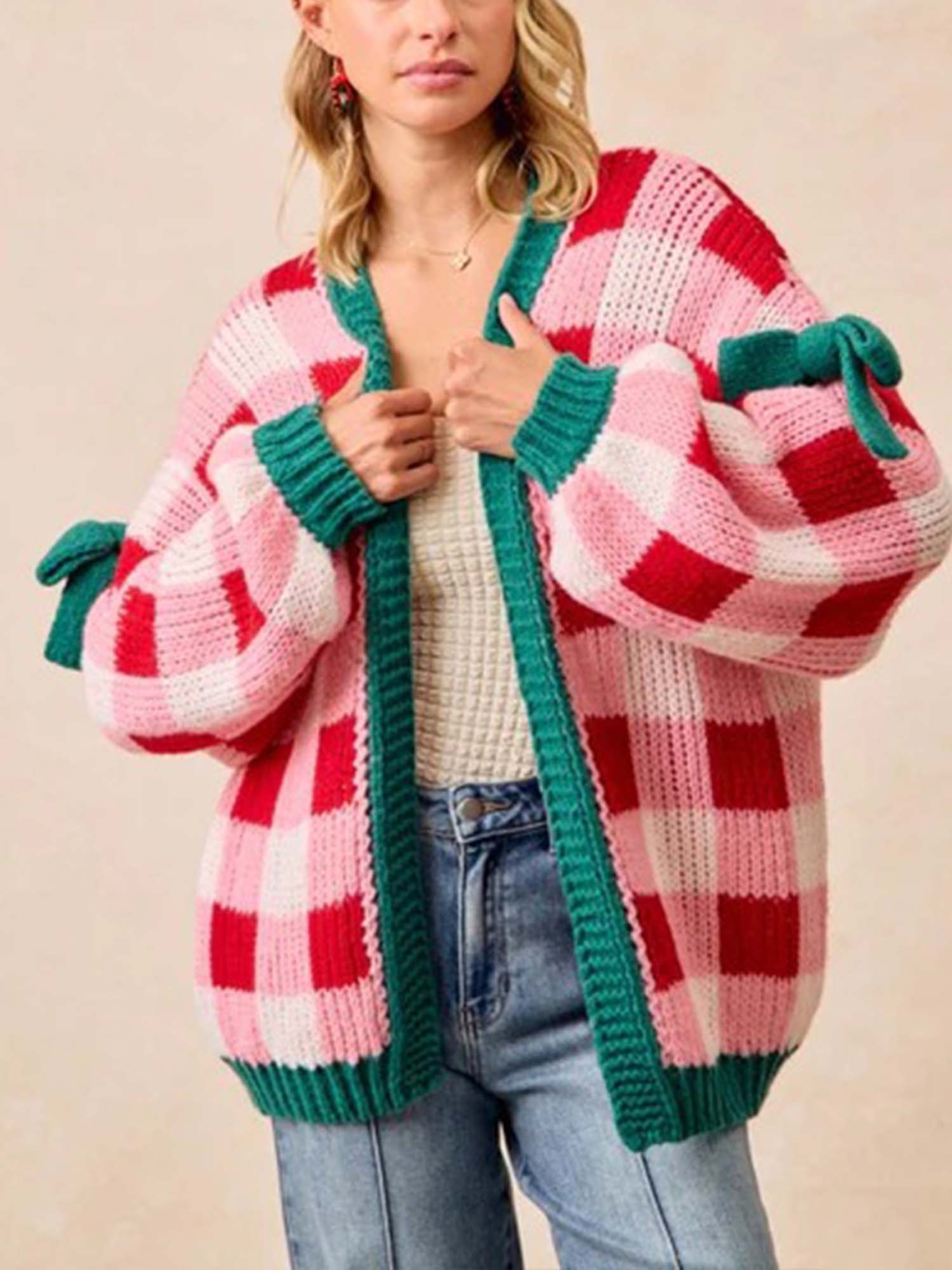 Checked Harmony Sweater - XPRESSC