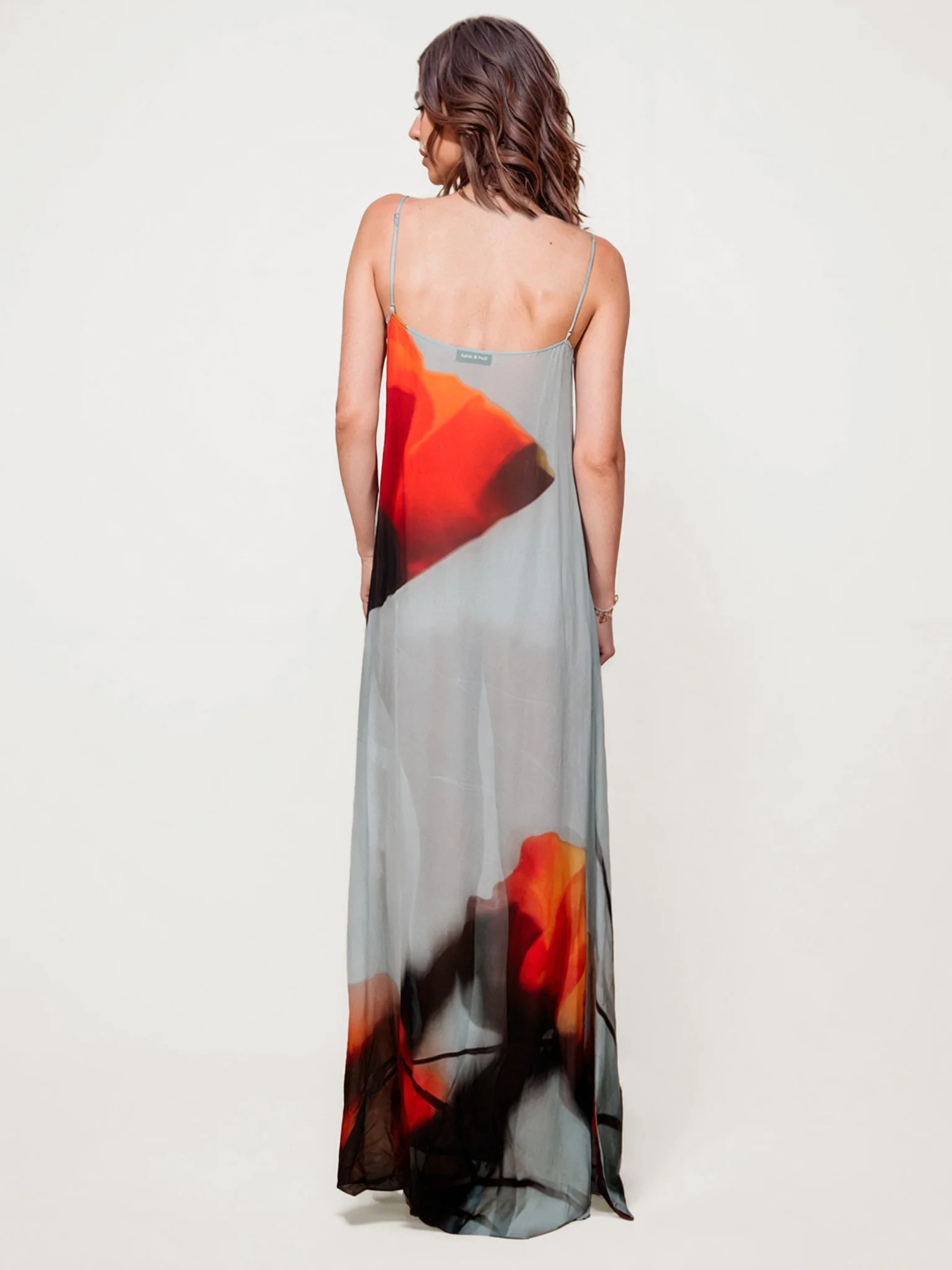 Floral Chiffon Maxi Dress - XPRESSC