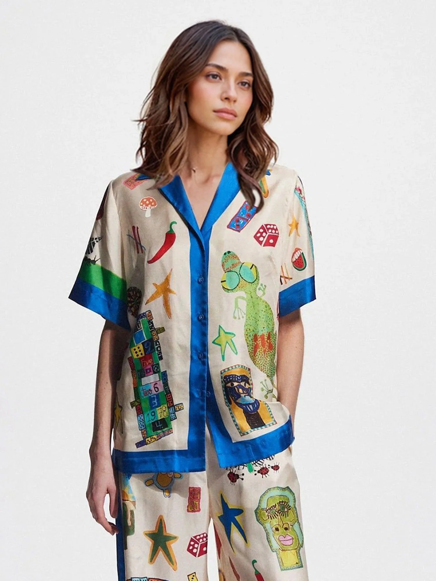 Custom Printed Color Block Shirt - XPRESSC