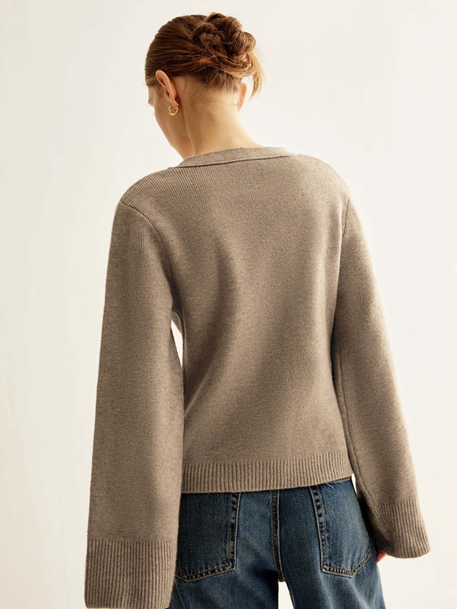 Oversized Knit Cardigan - XPRESSC