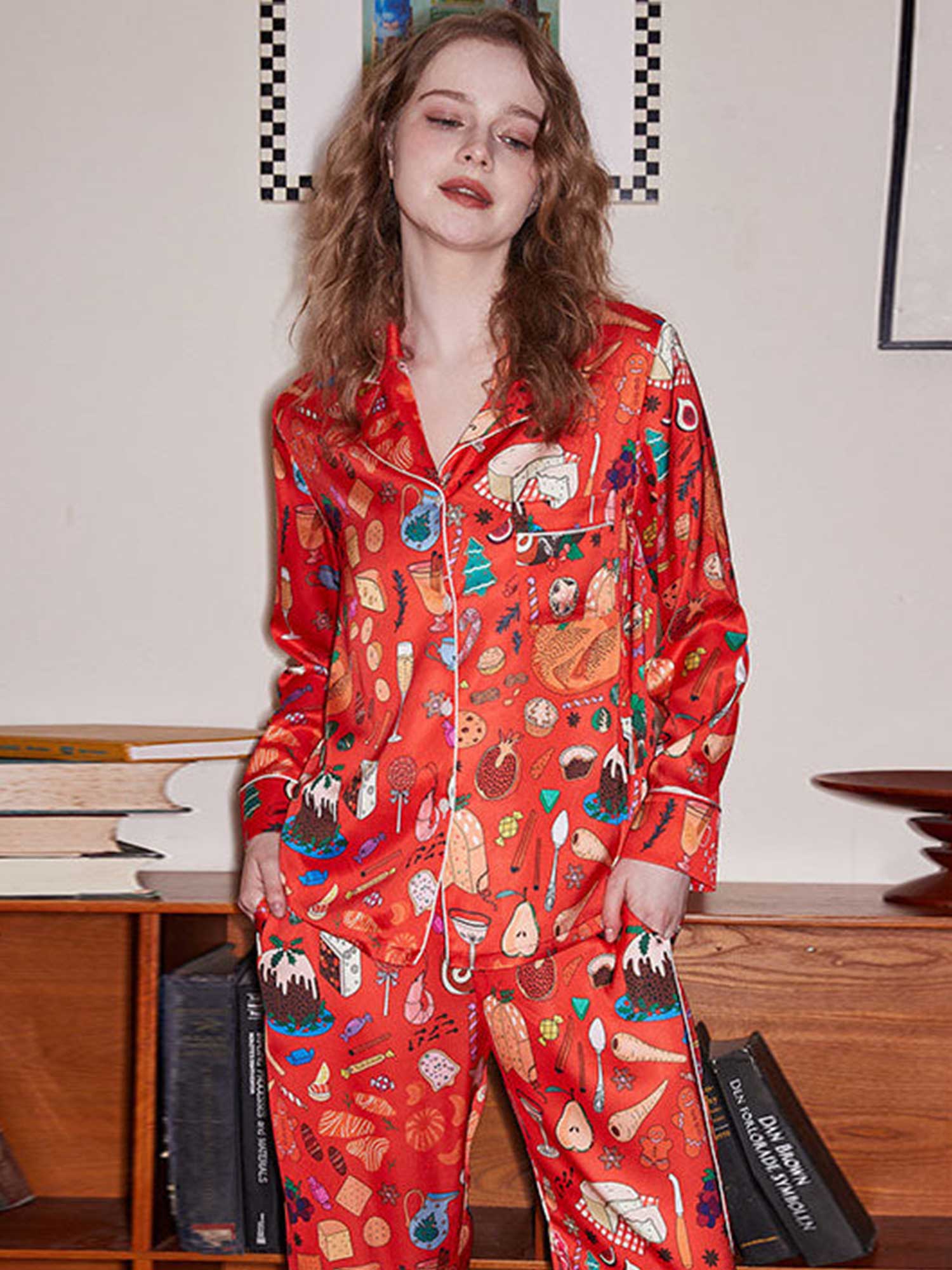 Dessert Print Pajama Set - XPRESSC