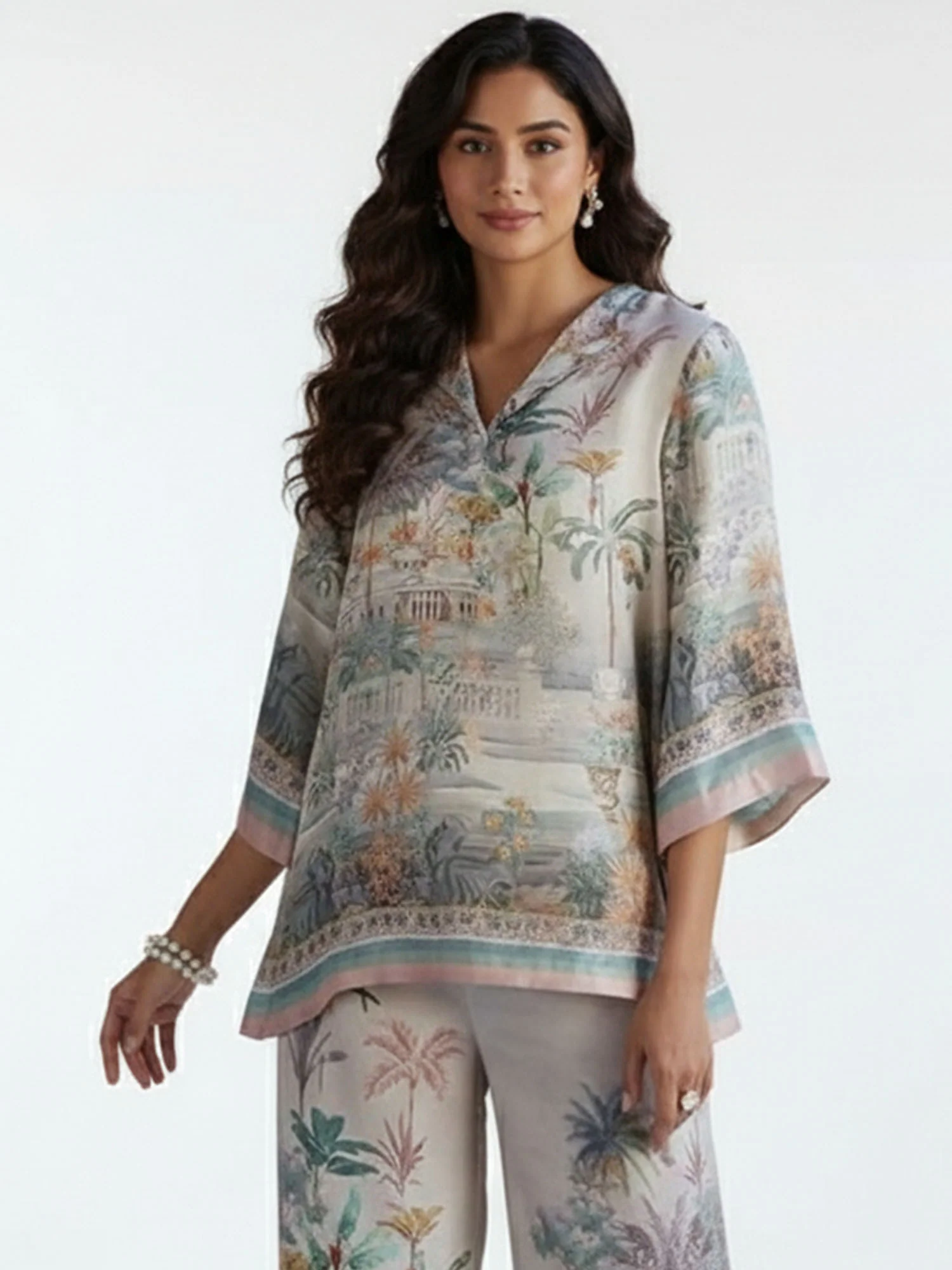 Pastel Oasis Camp Shirt - XPRESSC