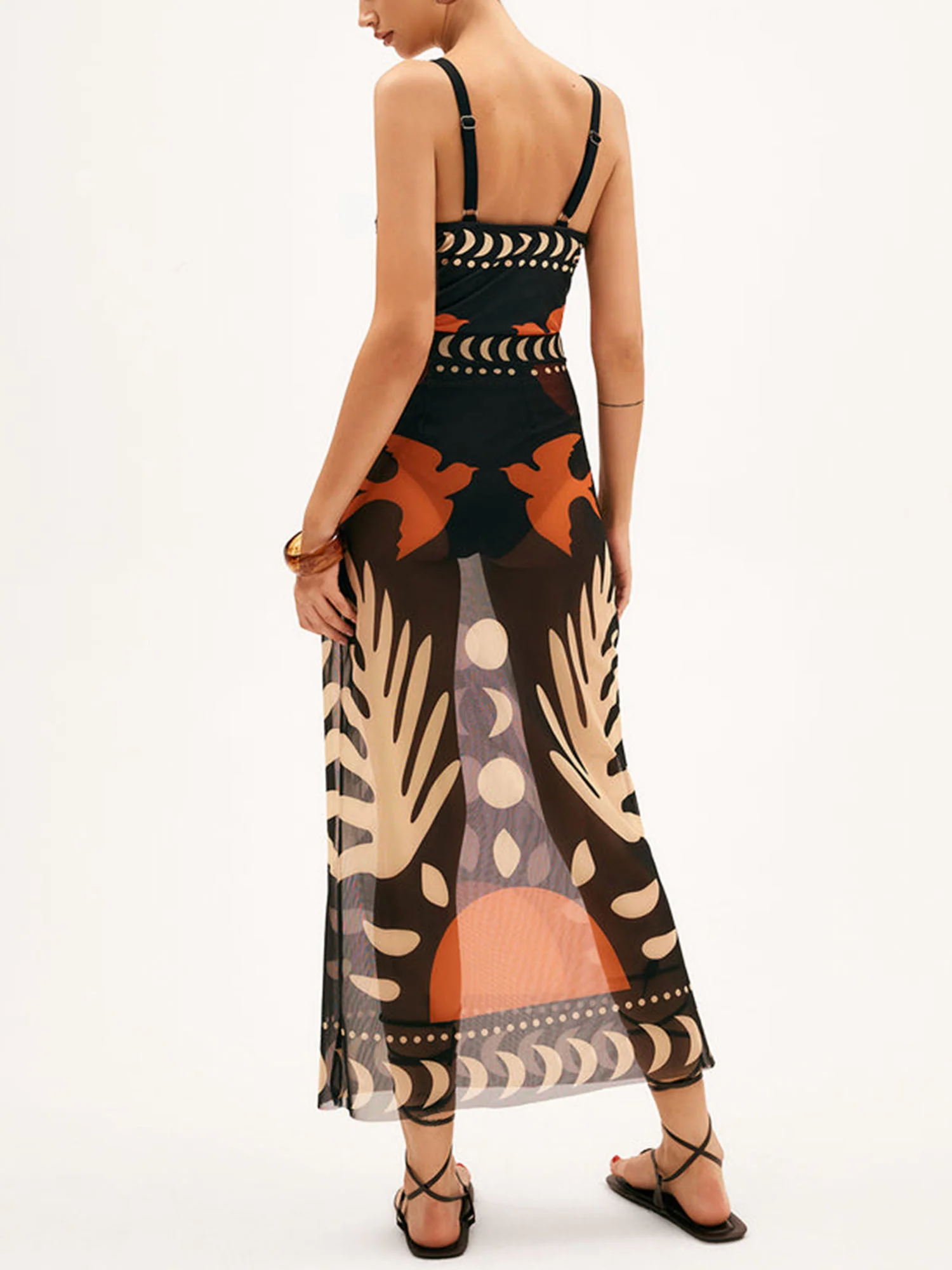 Black and Orange Cover-Up - XPRESSC