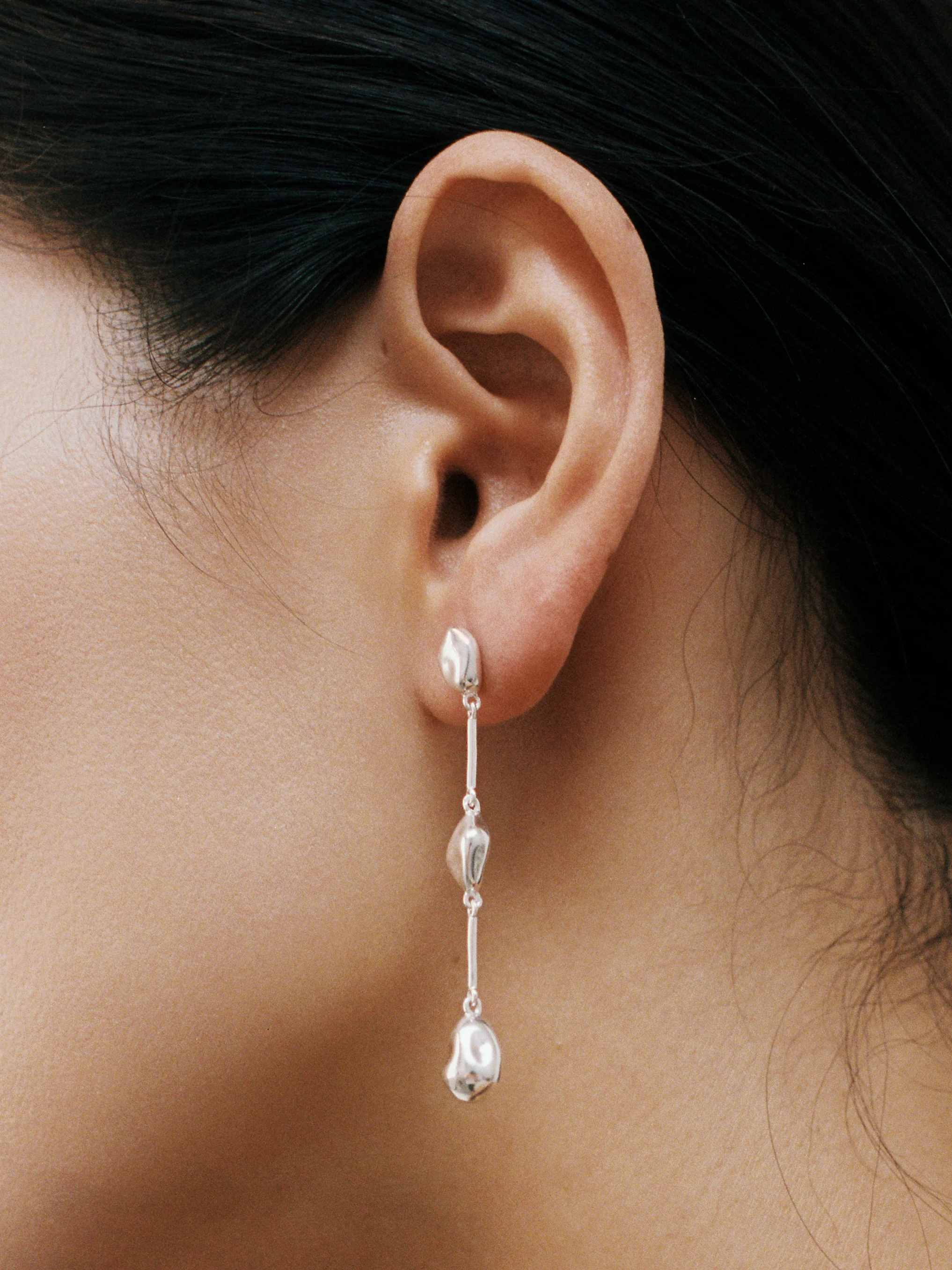 Felipa Earrings in Sterling Silver - XPRESSC