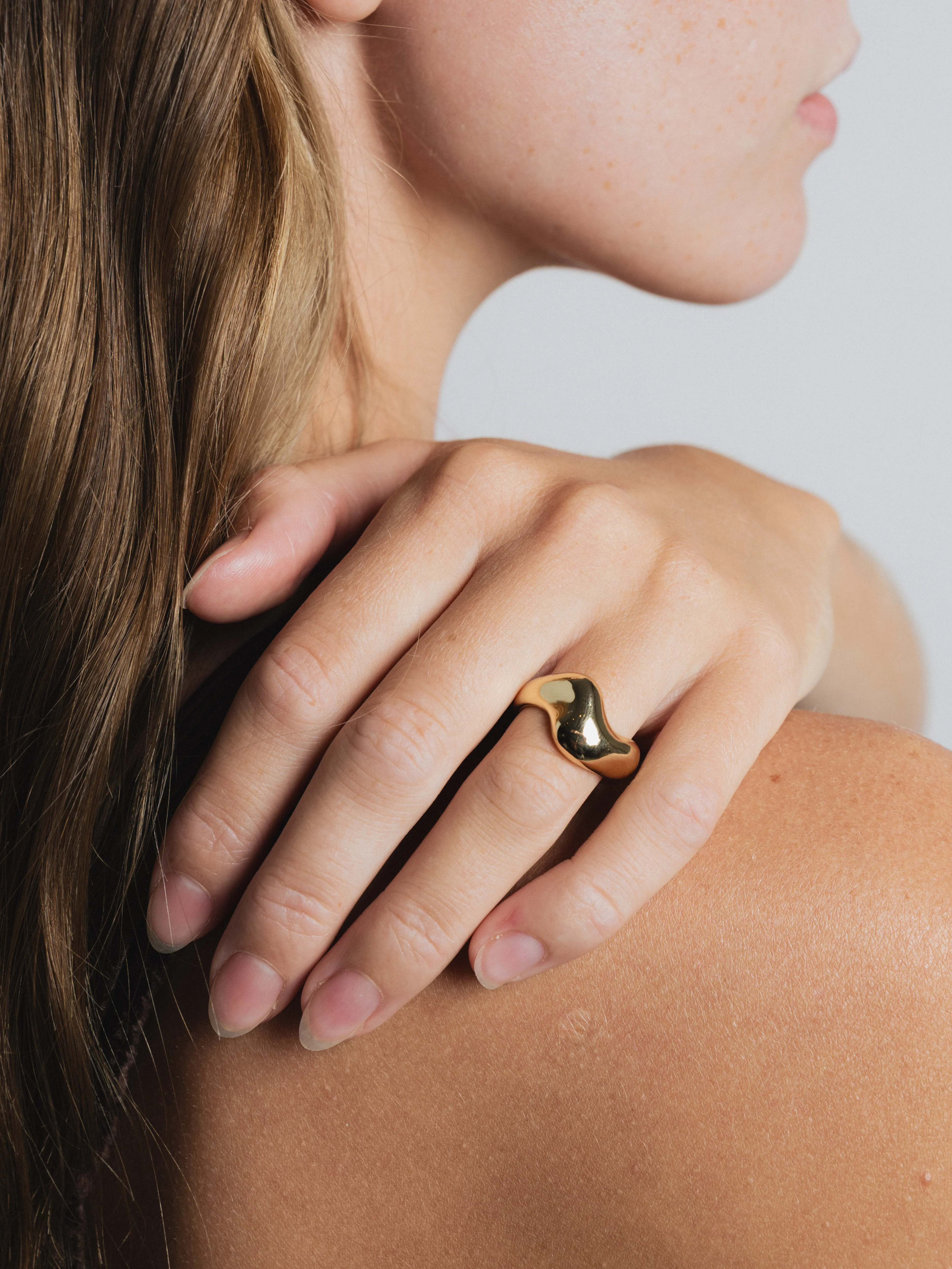 Bean Ring in Gold - XPRESSC