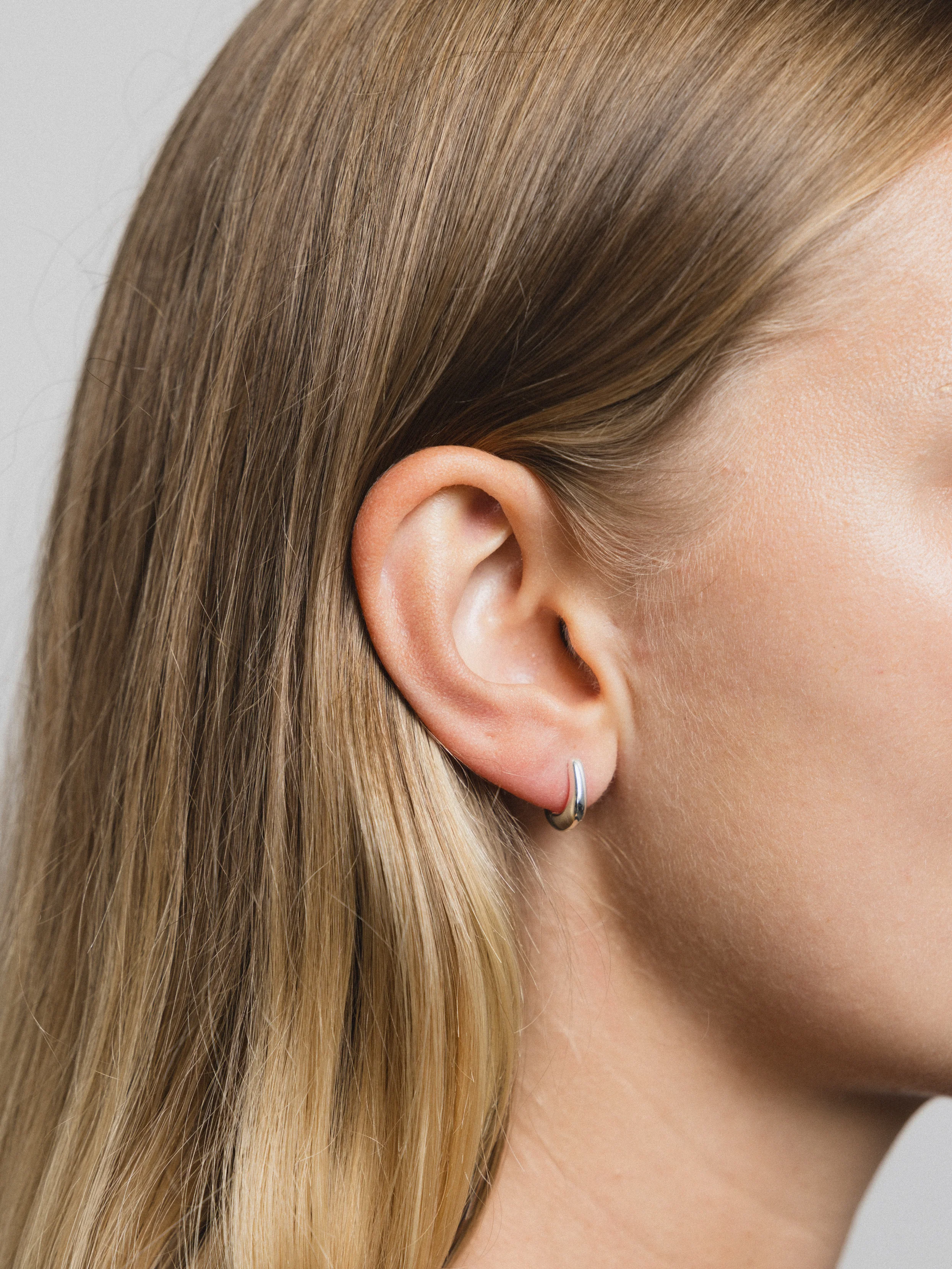 Molly Hoops in Sterling Silver - XPRESSC