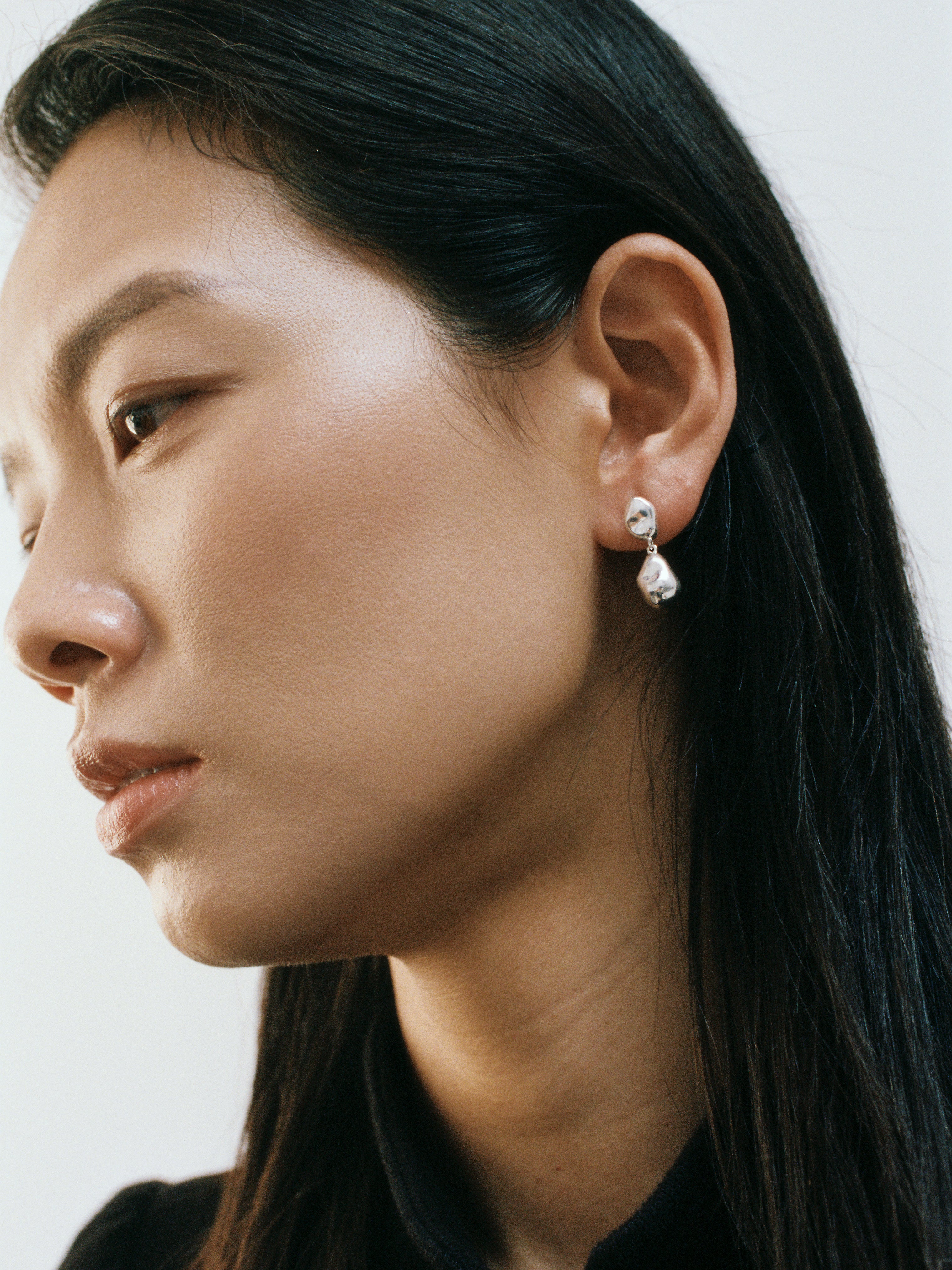 Pinto Earrings in Sterling Silver - XPRESSC