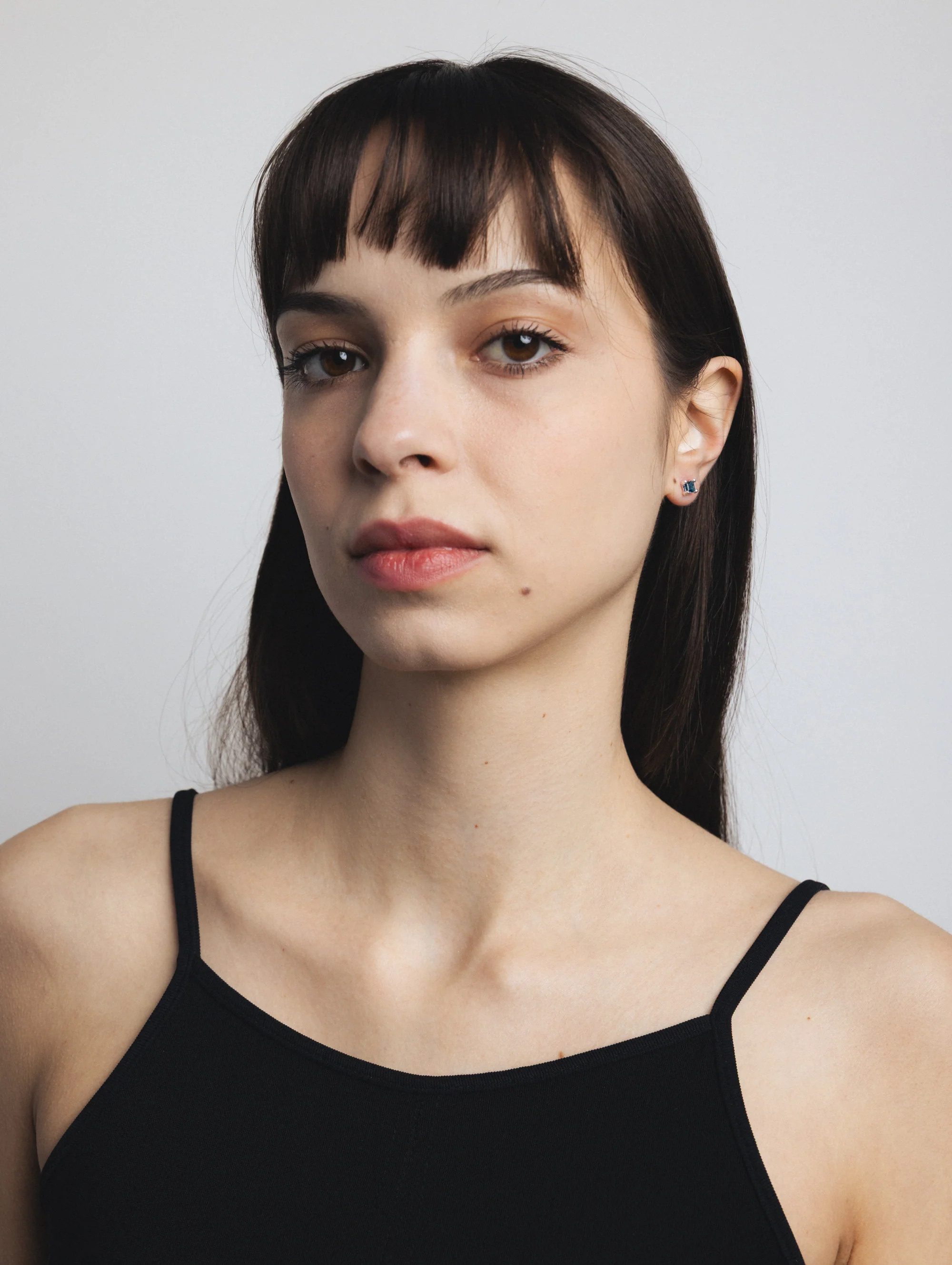 Josie Studs in Blue Topaz and Sterling Silver - XPRESSC