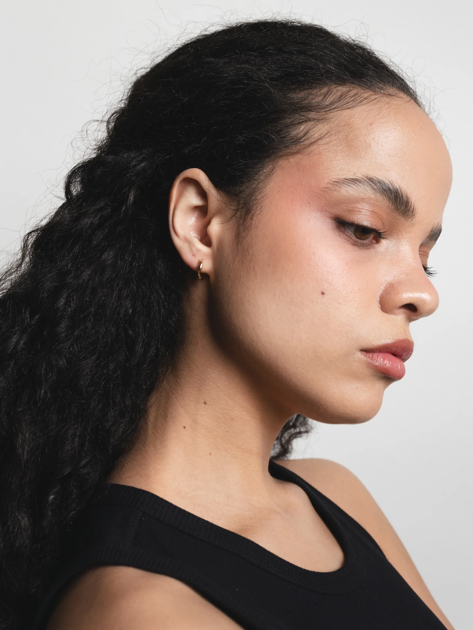 Small Rowan Hoops in Gold - XPRESSC