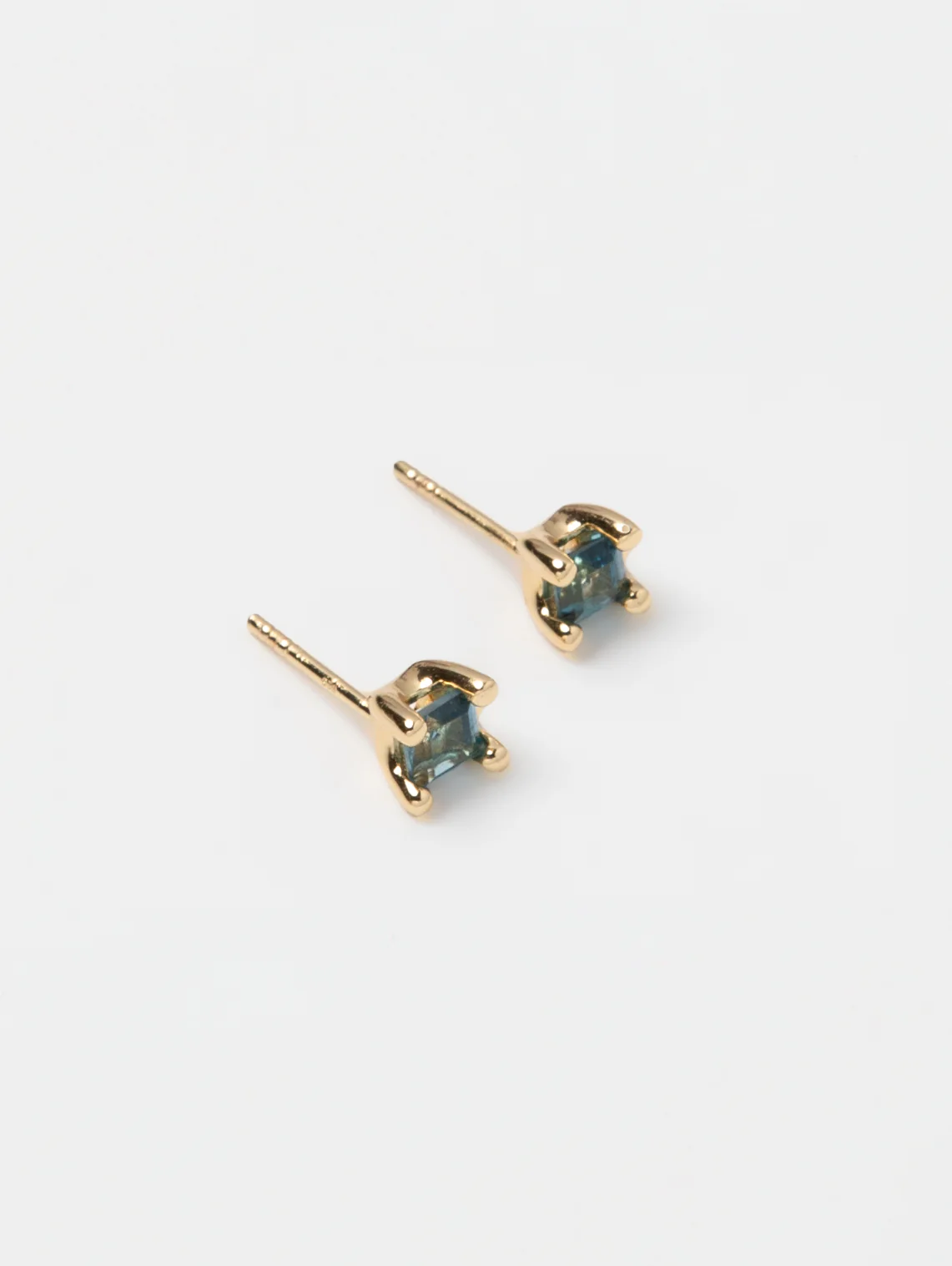Josie Studs in Blue Topaz and Gold - XPRESSC